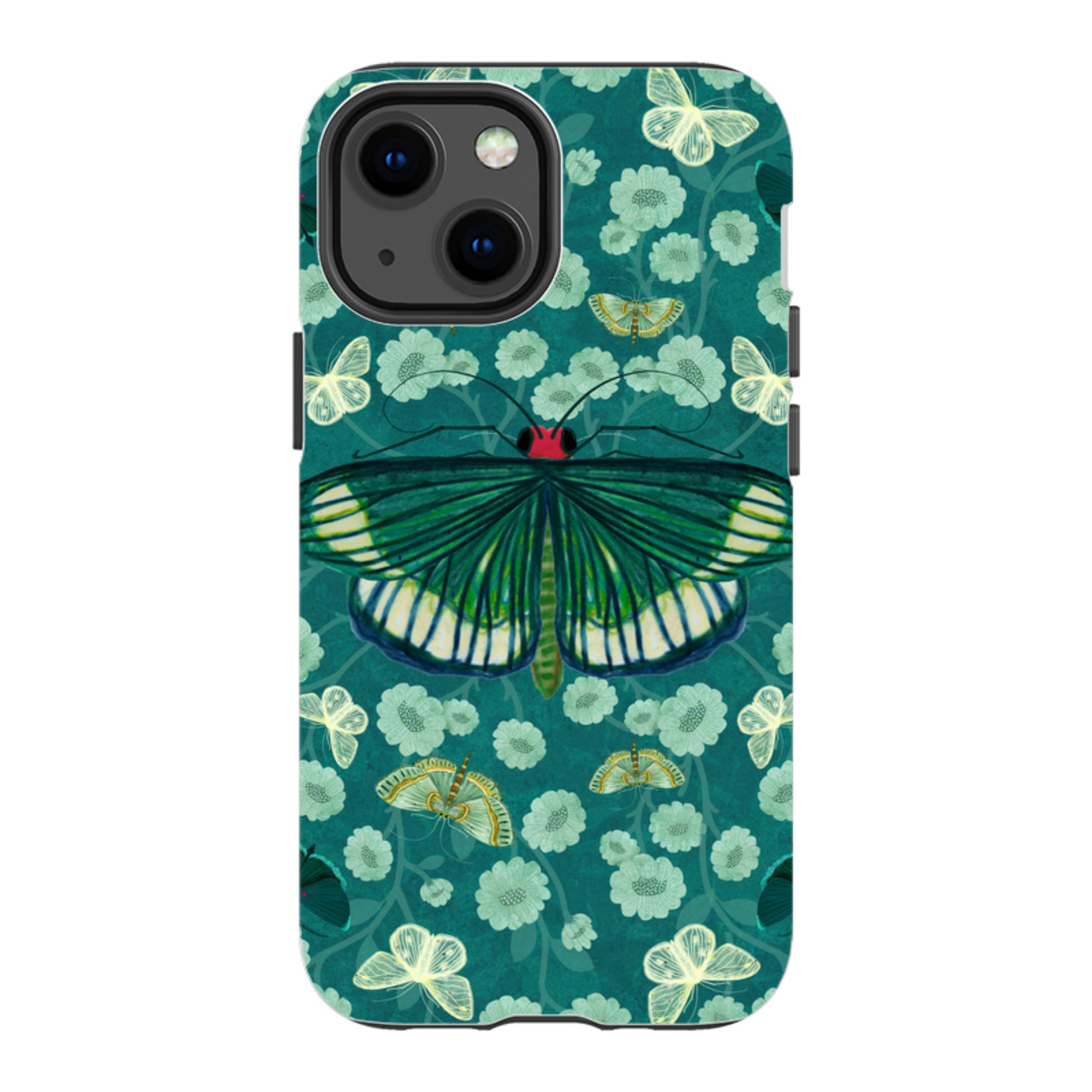 iPhone Tough Case - Big Moth 2 By Katherine Quinn