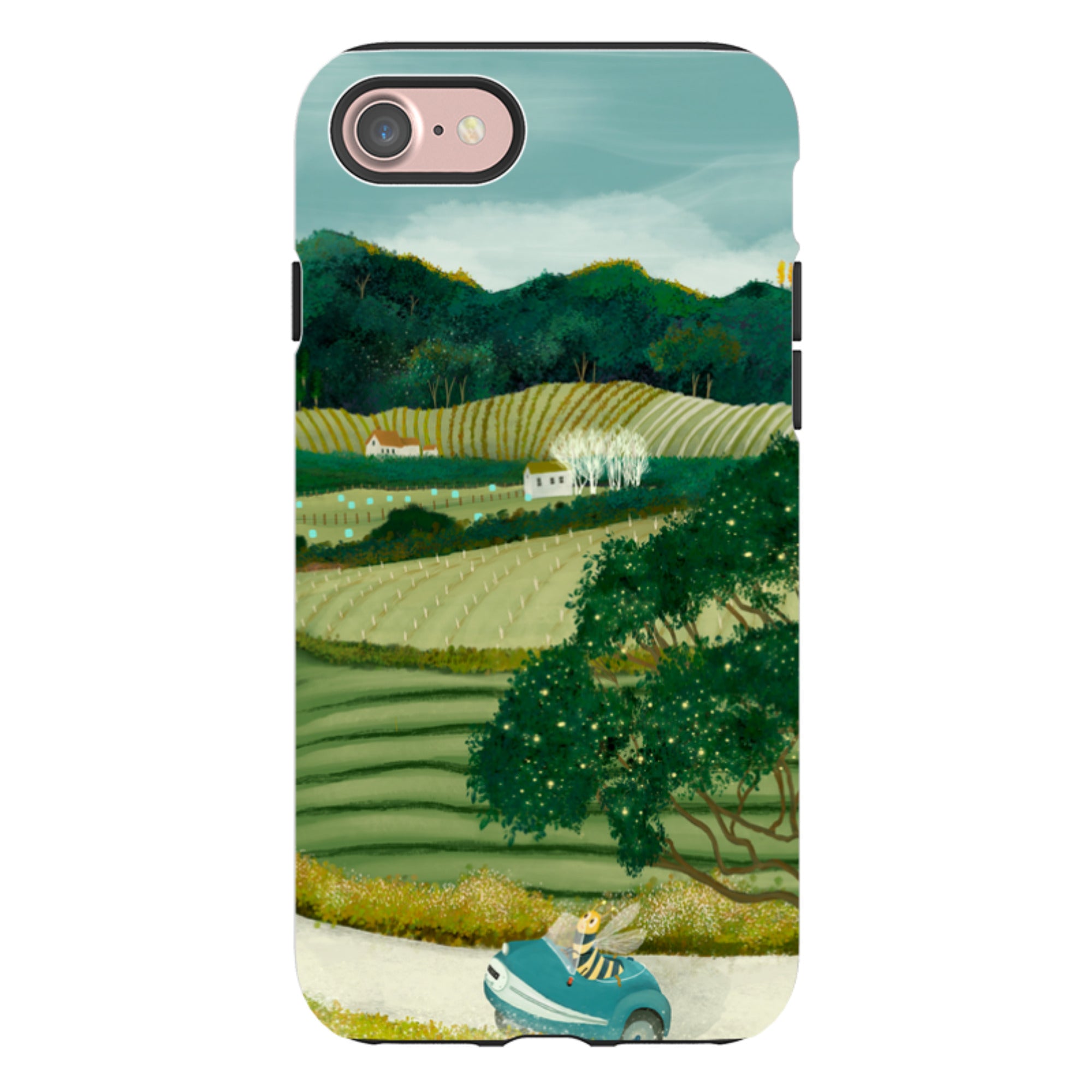 iPhone Tough Case - Bee Hives By Katherine Quinn
