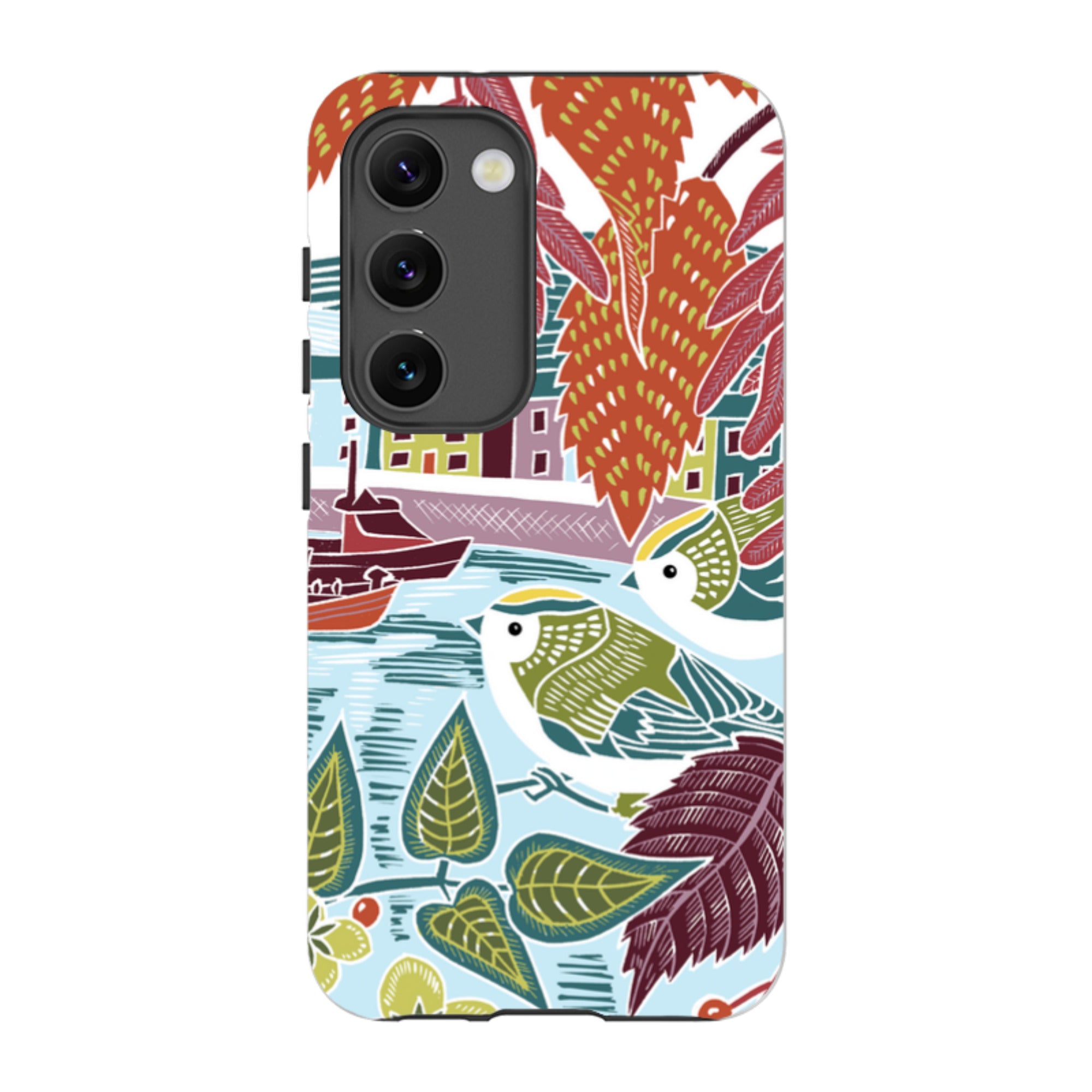 Samsung Tough  Case - Goldcrests Harbour By Kate heiss