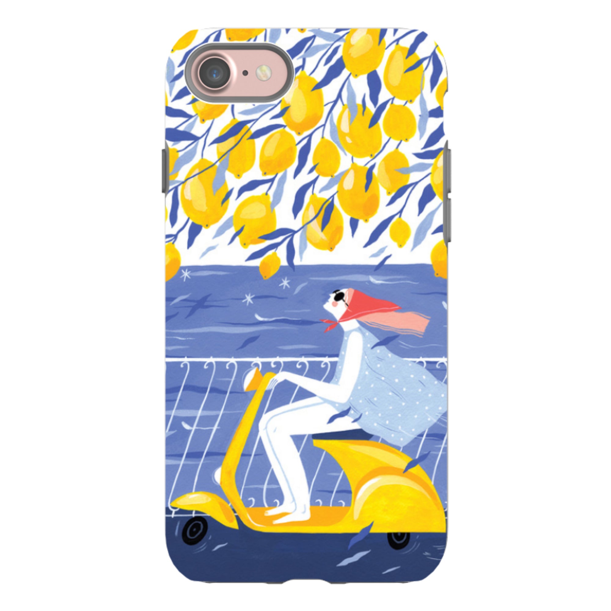 iPhone Tough Case - Amalfi Ride By Madalina Andronic