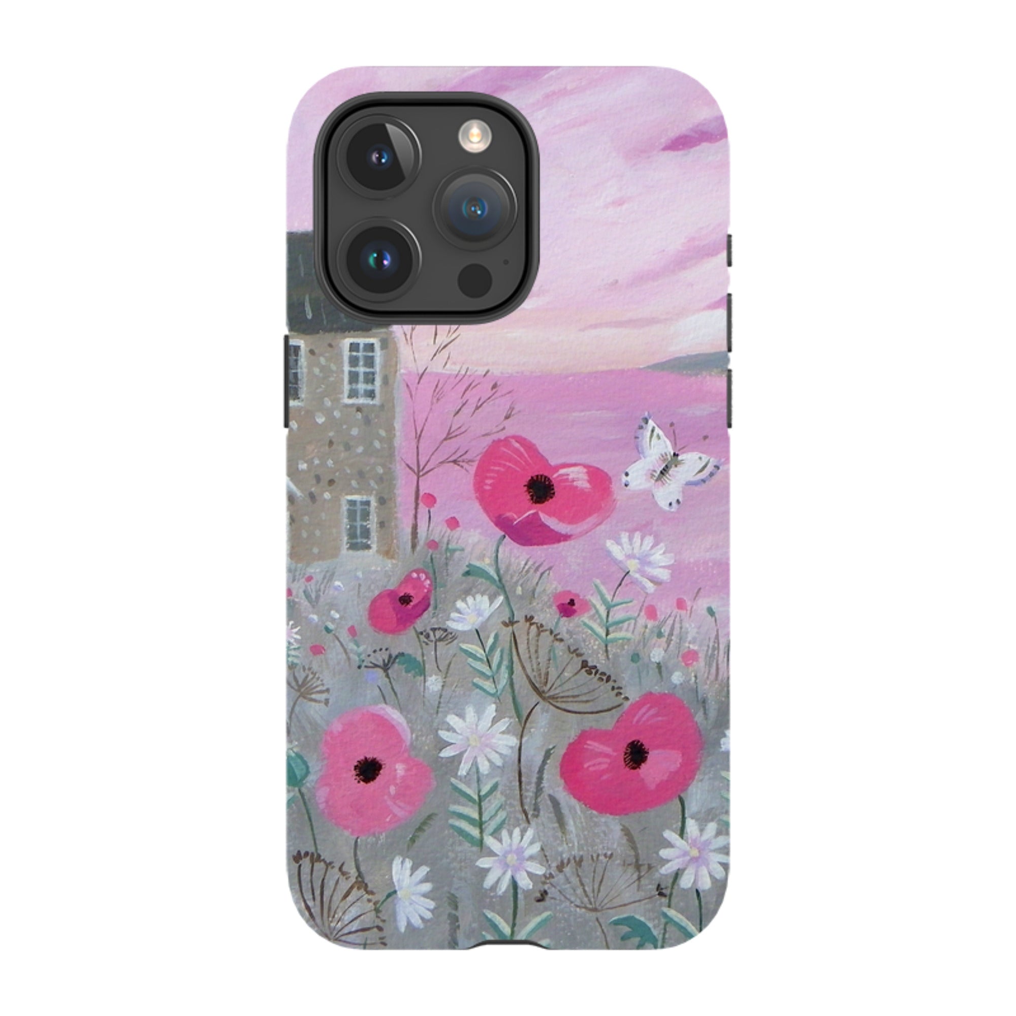 iPhone MagSafe Tough Case - Seaside Flowers By Mary Stubberfield