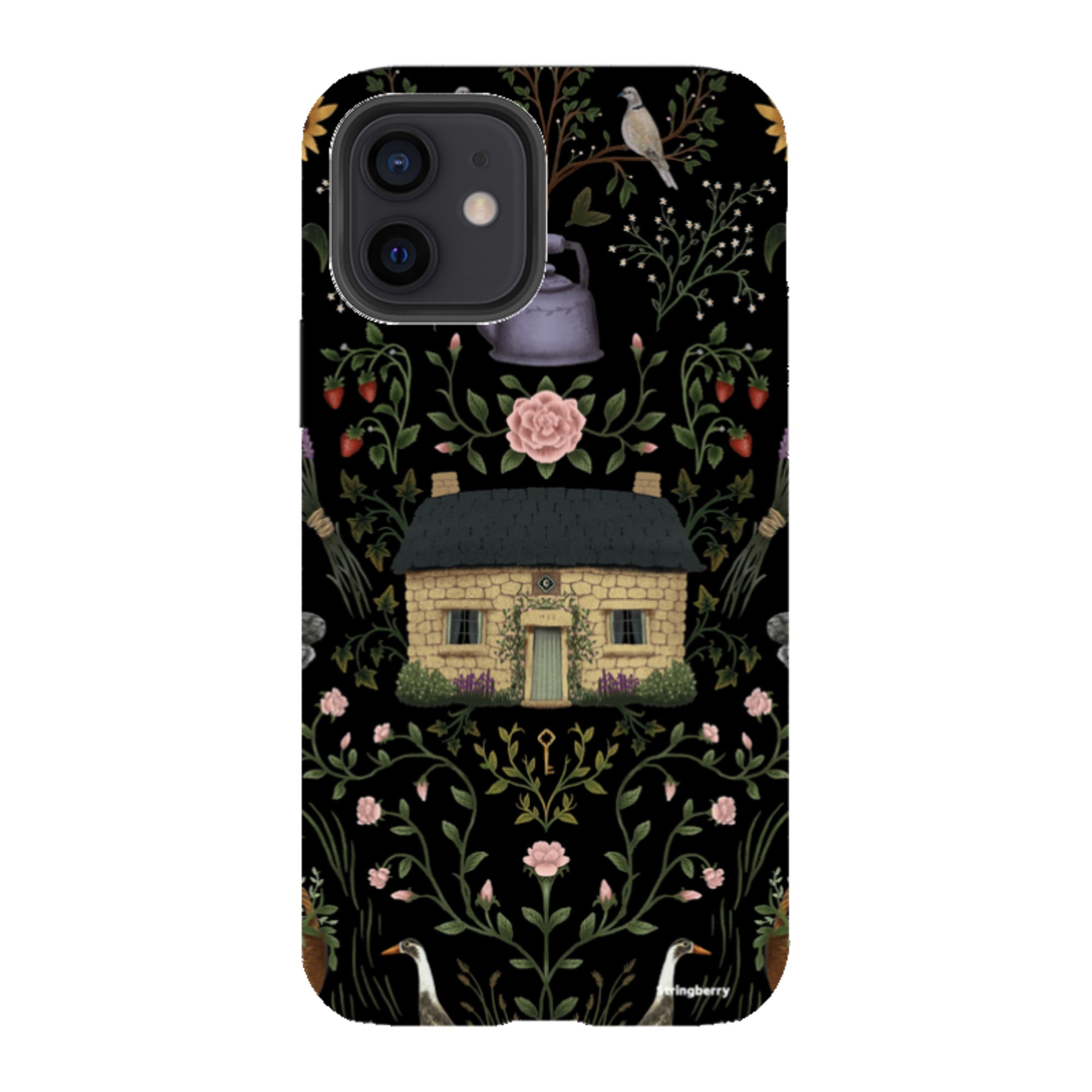 iPhone Tough Case - Cottage By Anna Stead