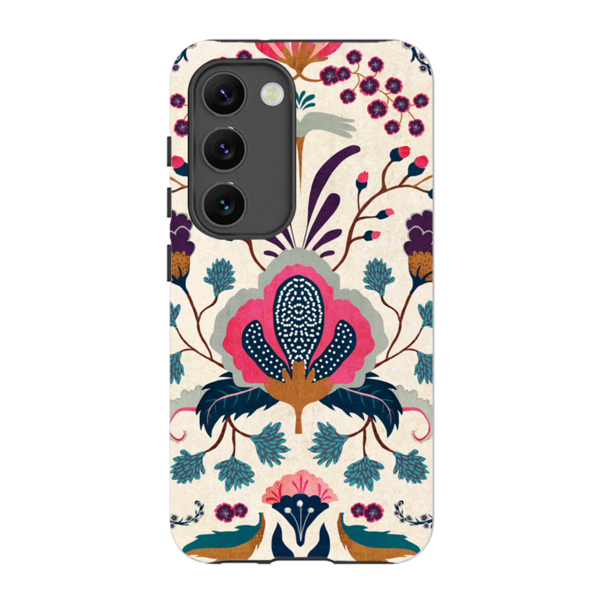 Samsung Tough Case - Folk Floral By Katherine Quinn