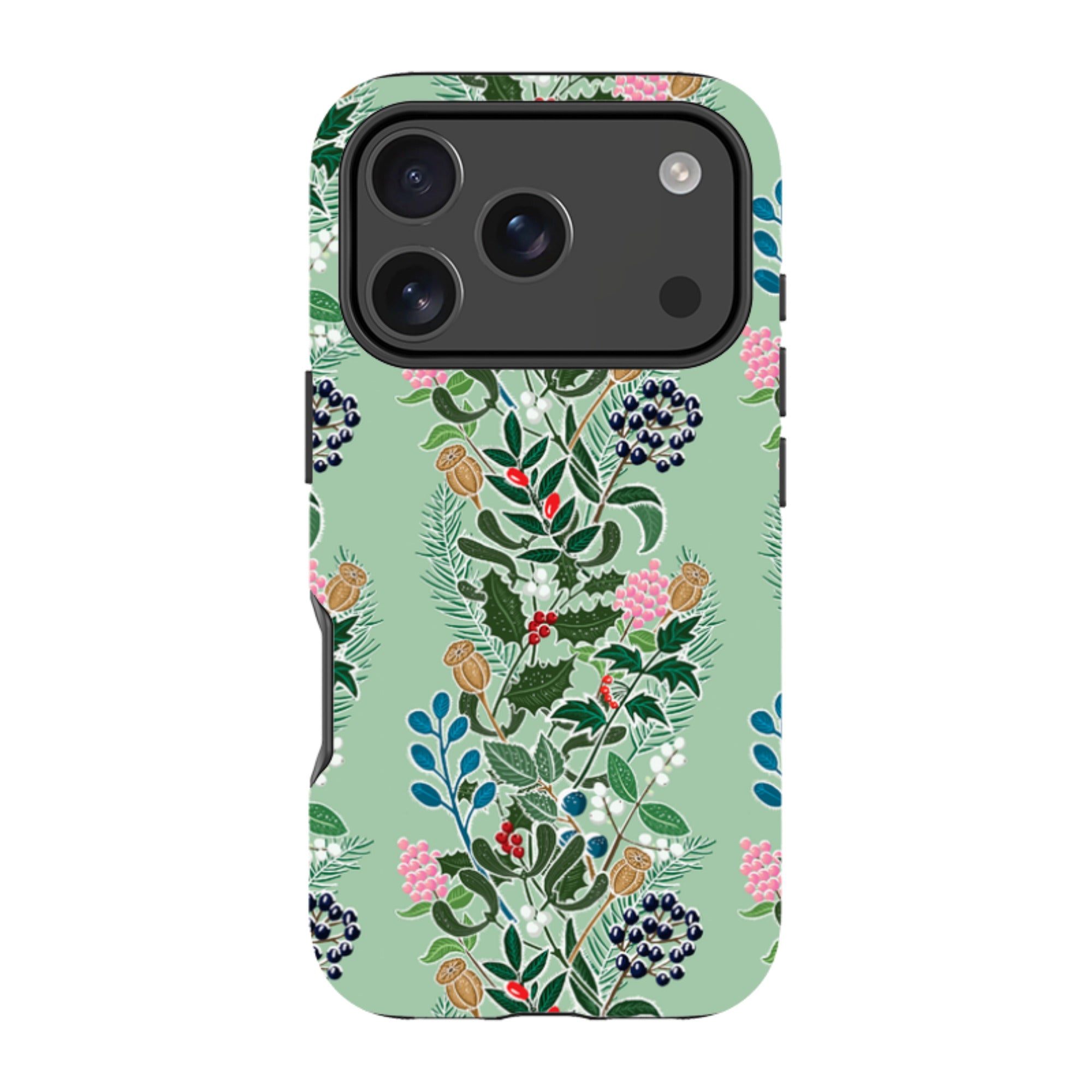iPhone Tough Case - Winter Hedge-1 By kate Heiss