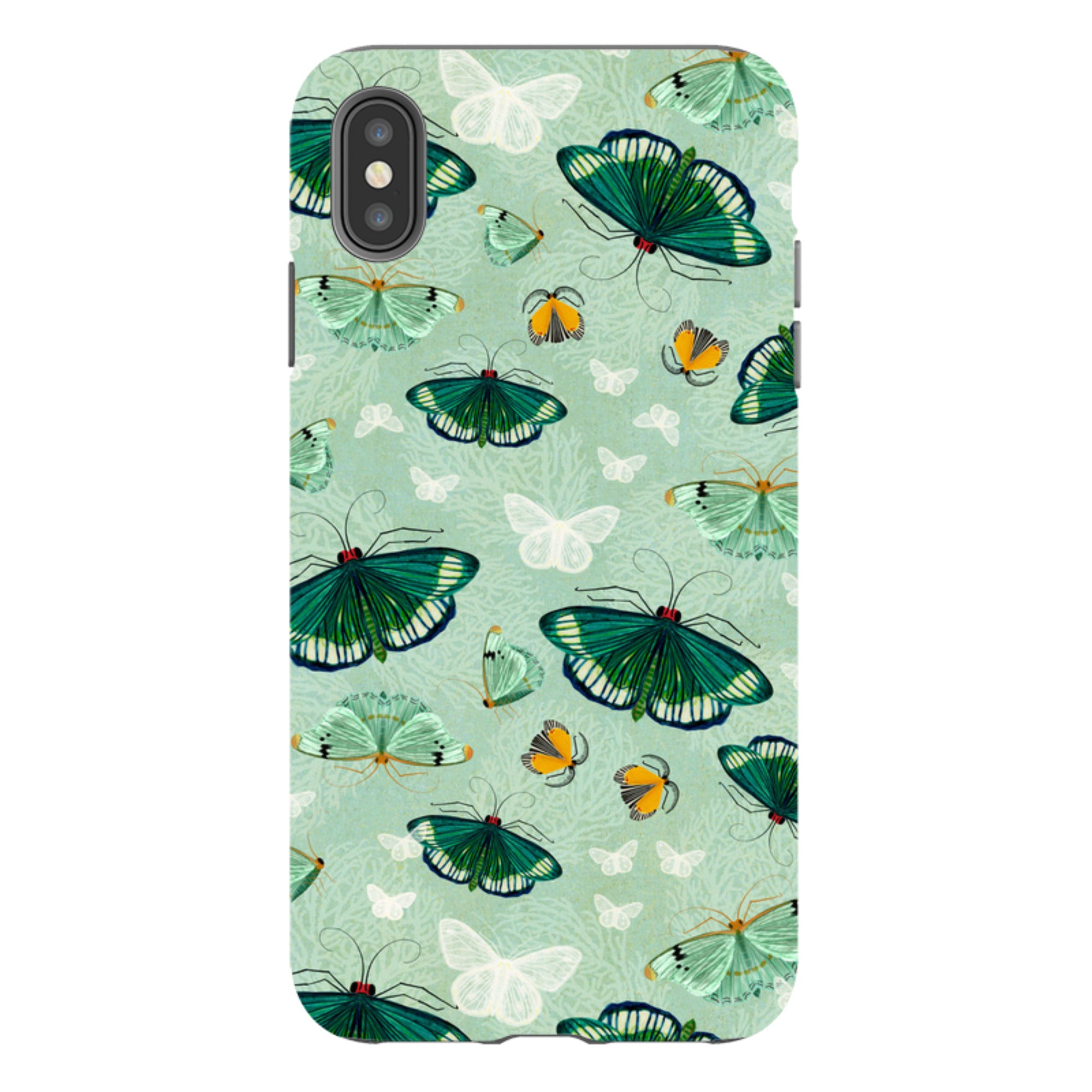 iPhone Tough Case - Night Flutter By Katherine Quinn