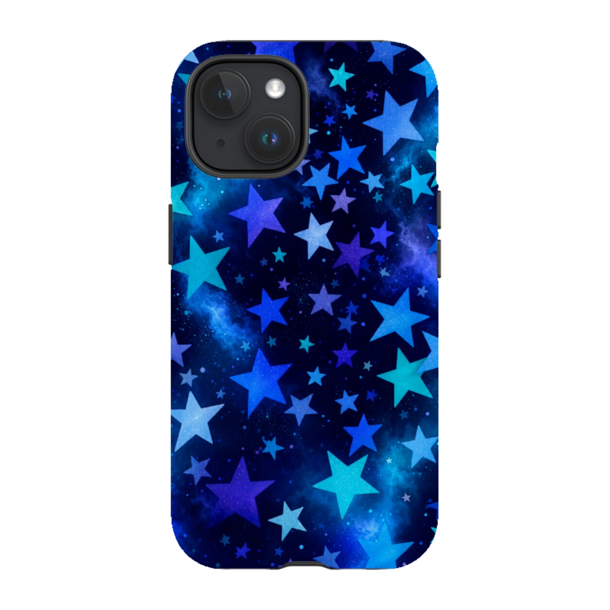 iPhone MagSafe Tough Case - Blue Galaxy Star