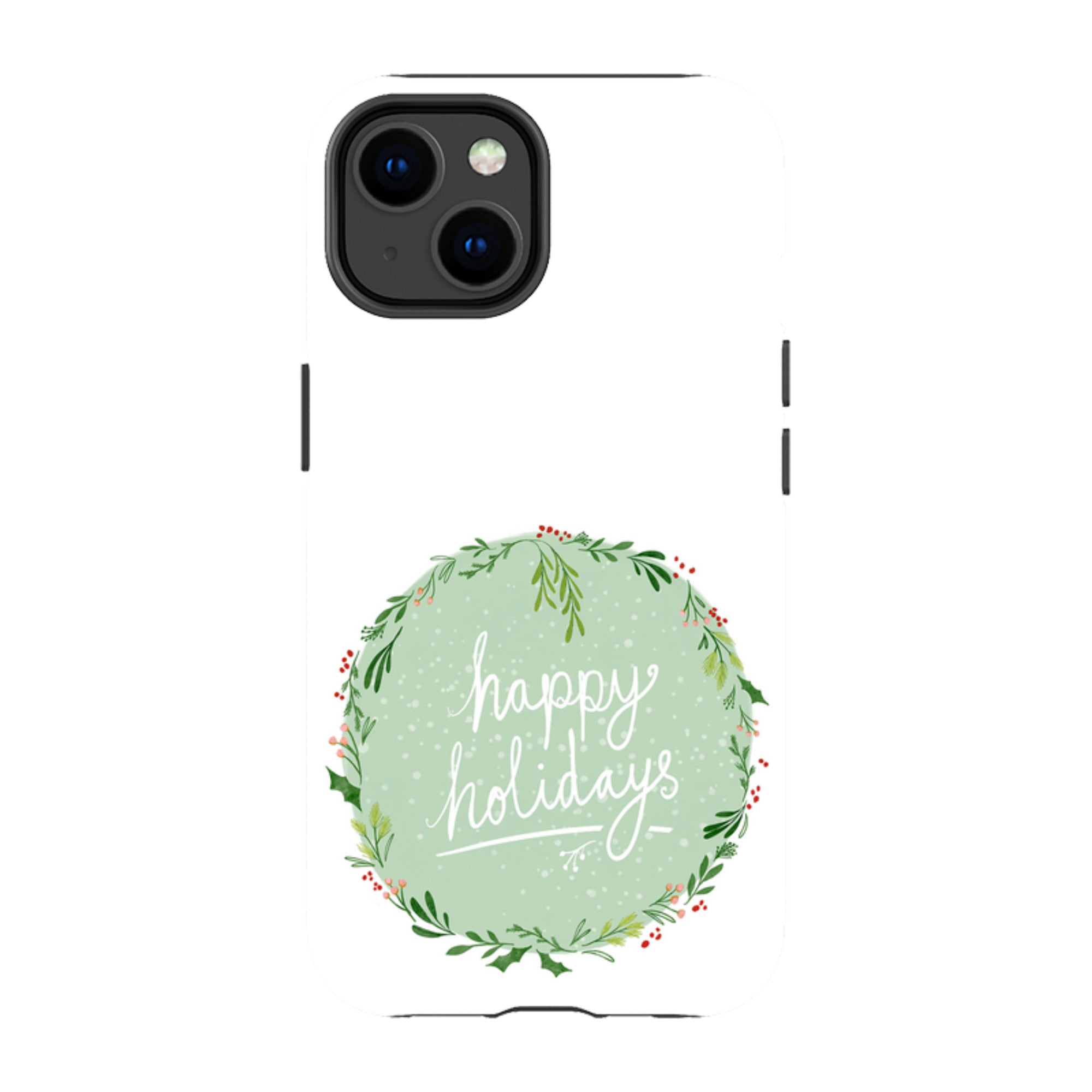 iPhone Tough Case - Happy Holidays By Katherine Quinn