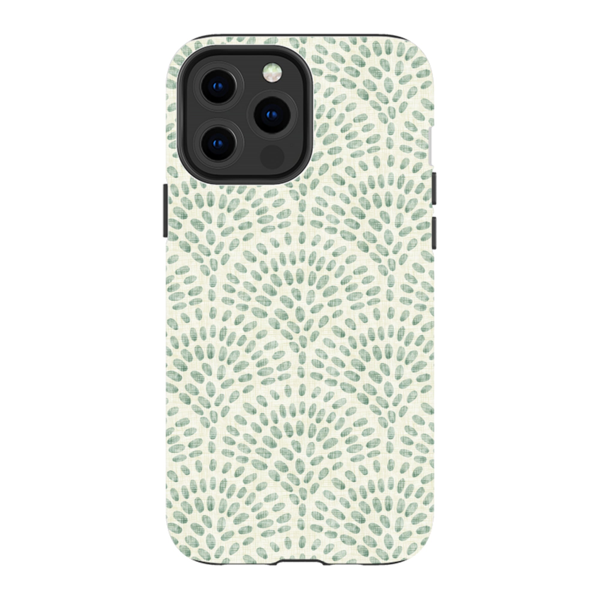 iPhone Tough Case - Scallop - Sage By Katherine Quinn