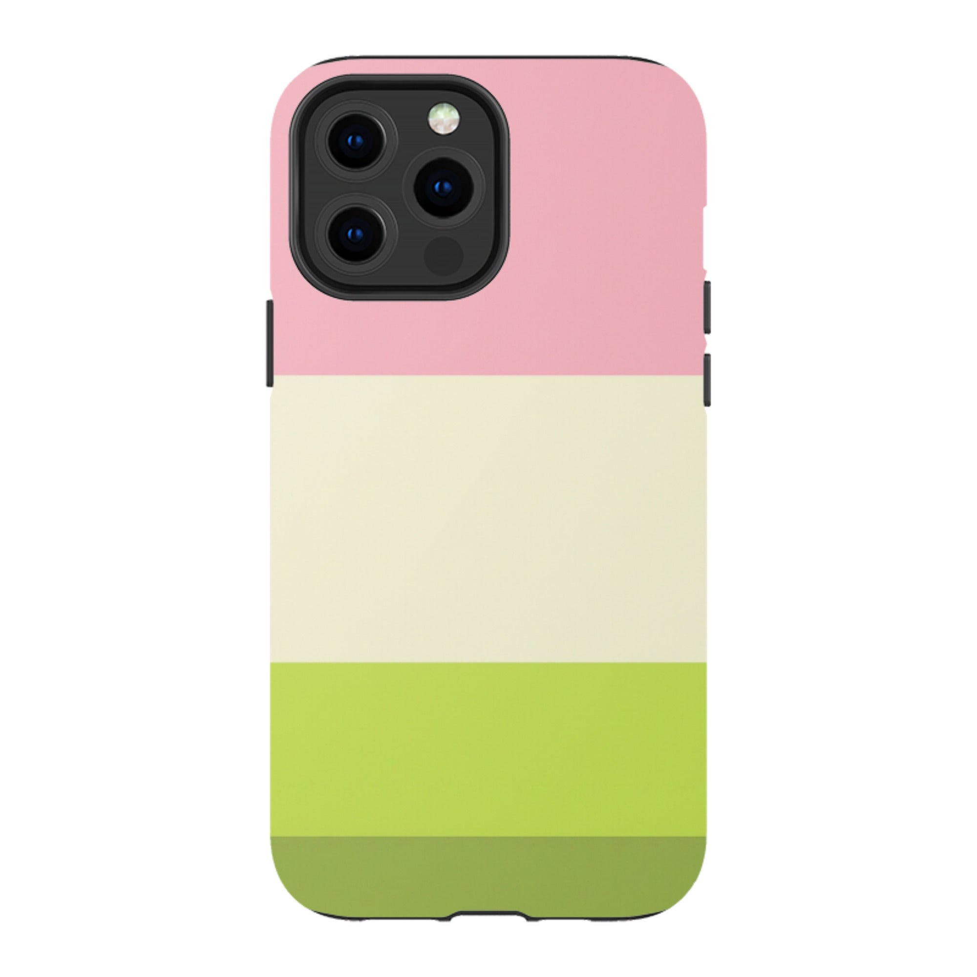 iPhone MagSafe Tough Case - Pink & Sage Green