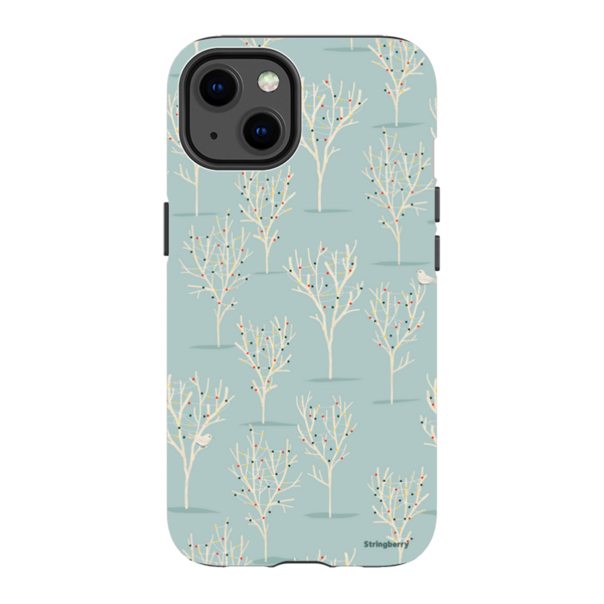iPhone Tough Case - Winter Forest By Katherine Quinn