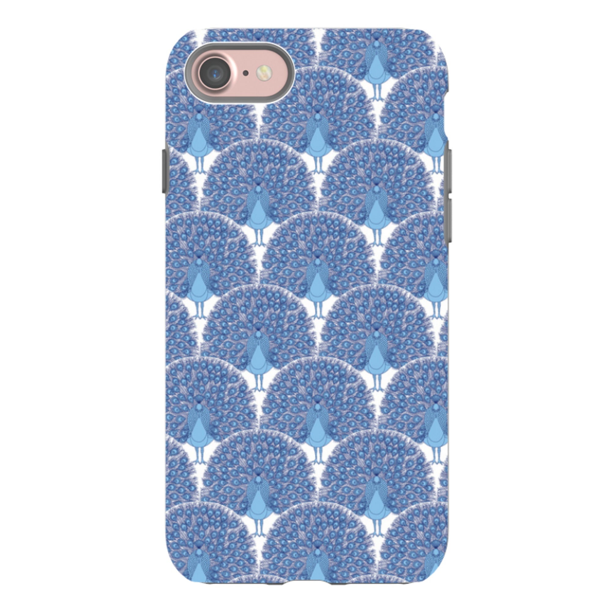 iPhone Tough Case - Peacock Blue By Natalie Pedetti Prack