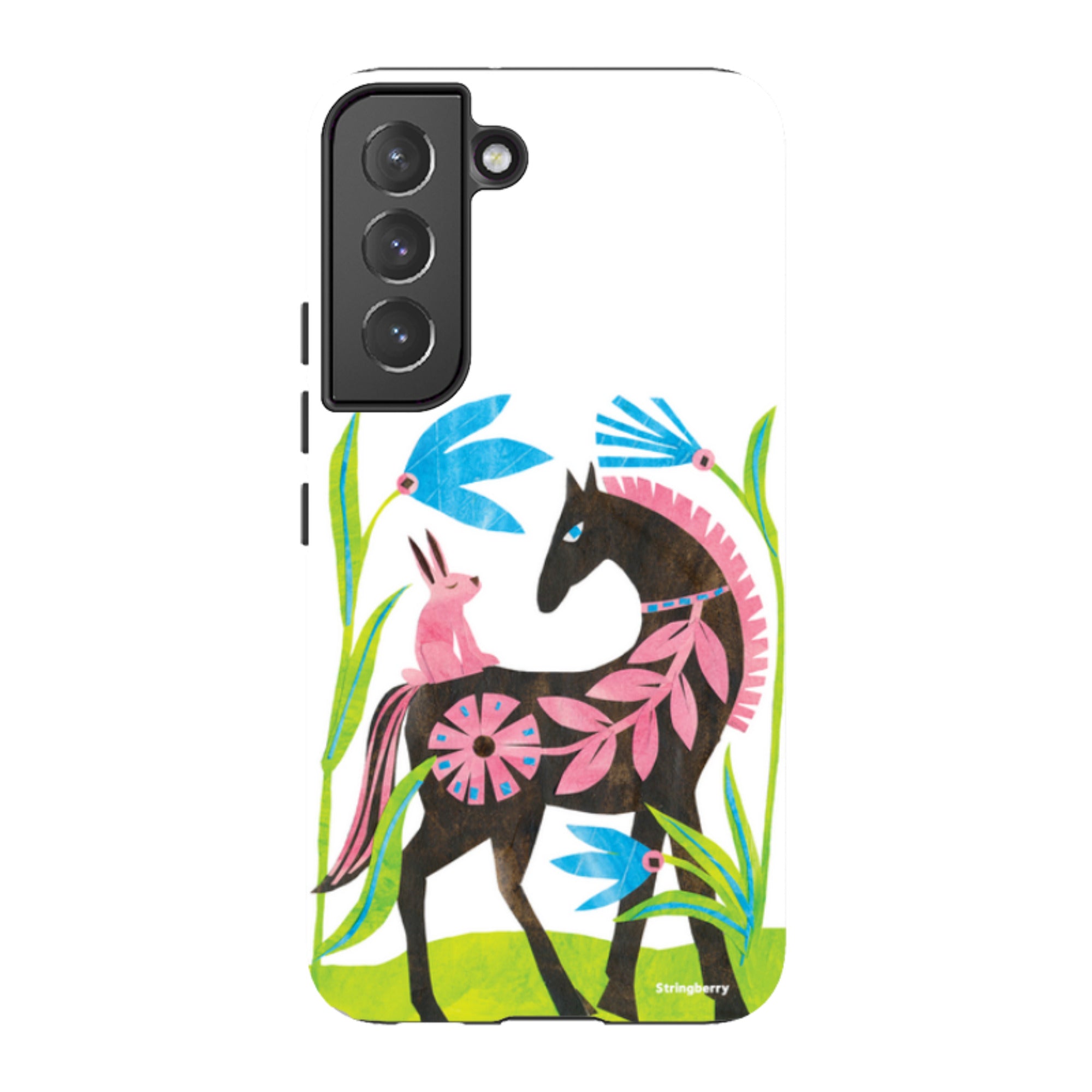 Samsung Tough Case - Folk Horse And Bunny By Tracey English
