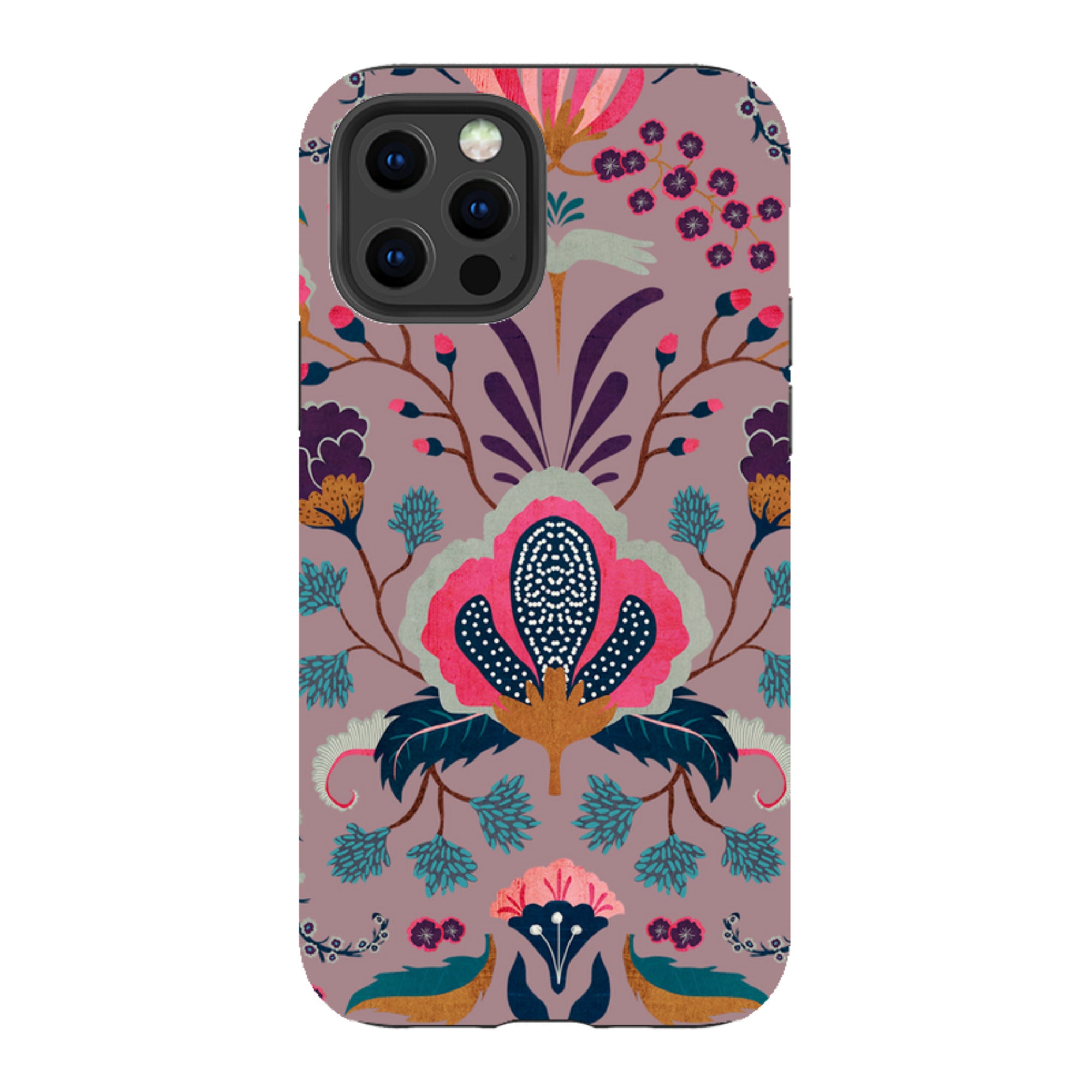iPhone Tough Case - Folk Floral III By Katherine Quinn