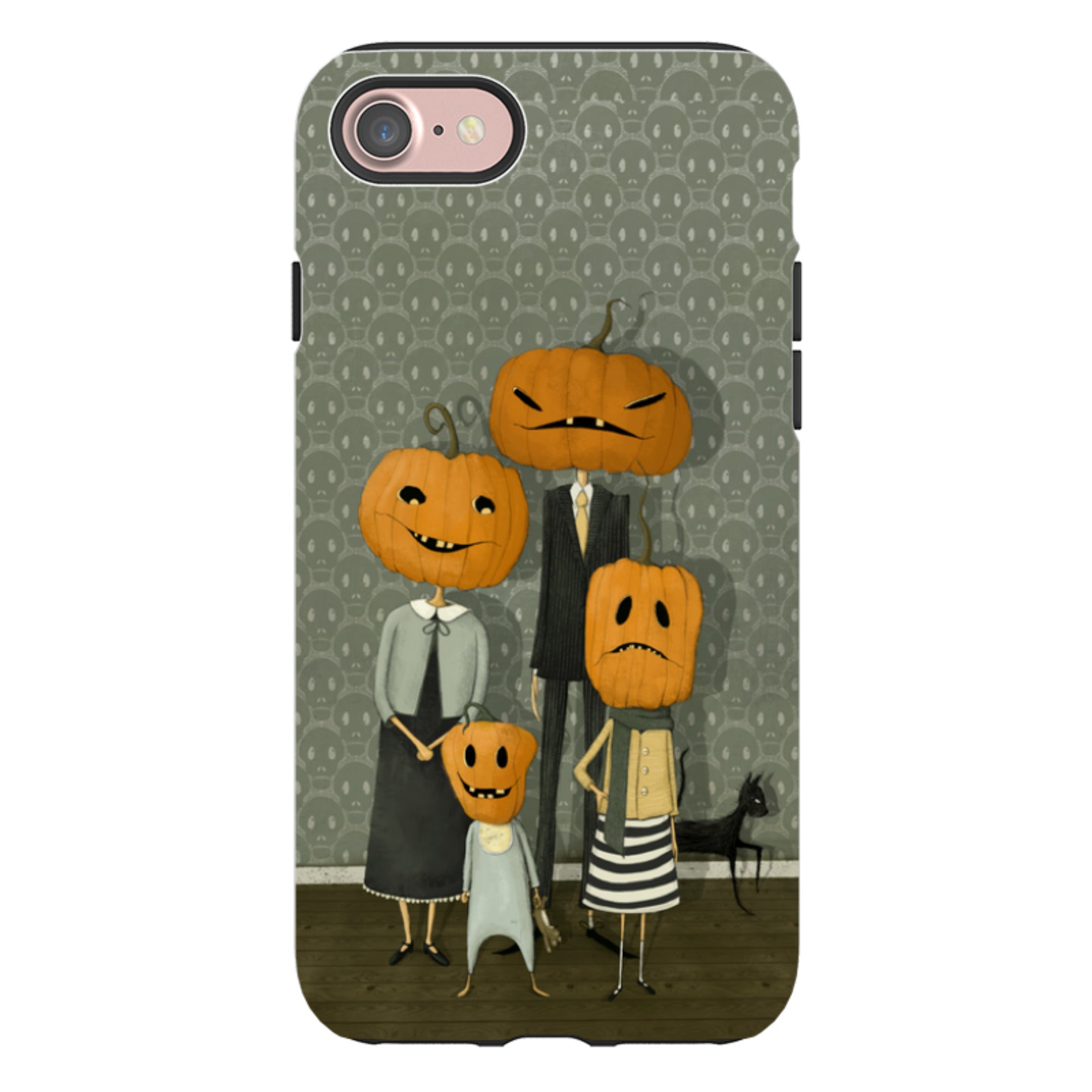 iPhone Tough Case - Pumpkin Family By Maja Lindberg