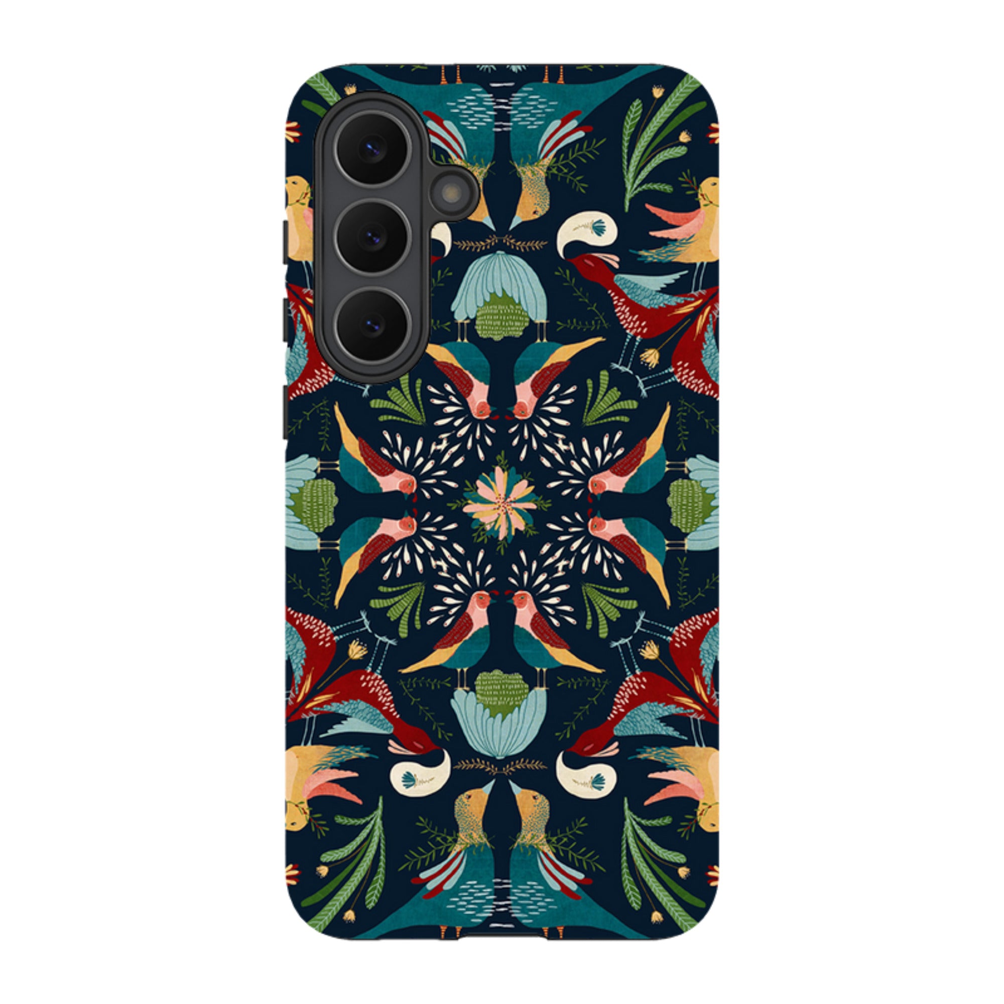 Samsung Tough Case - Navy Hanky By Katherine Quinn