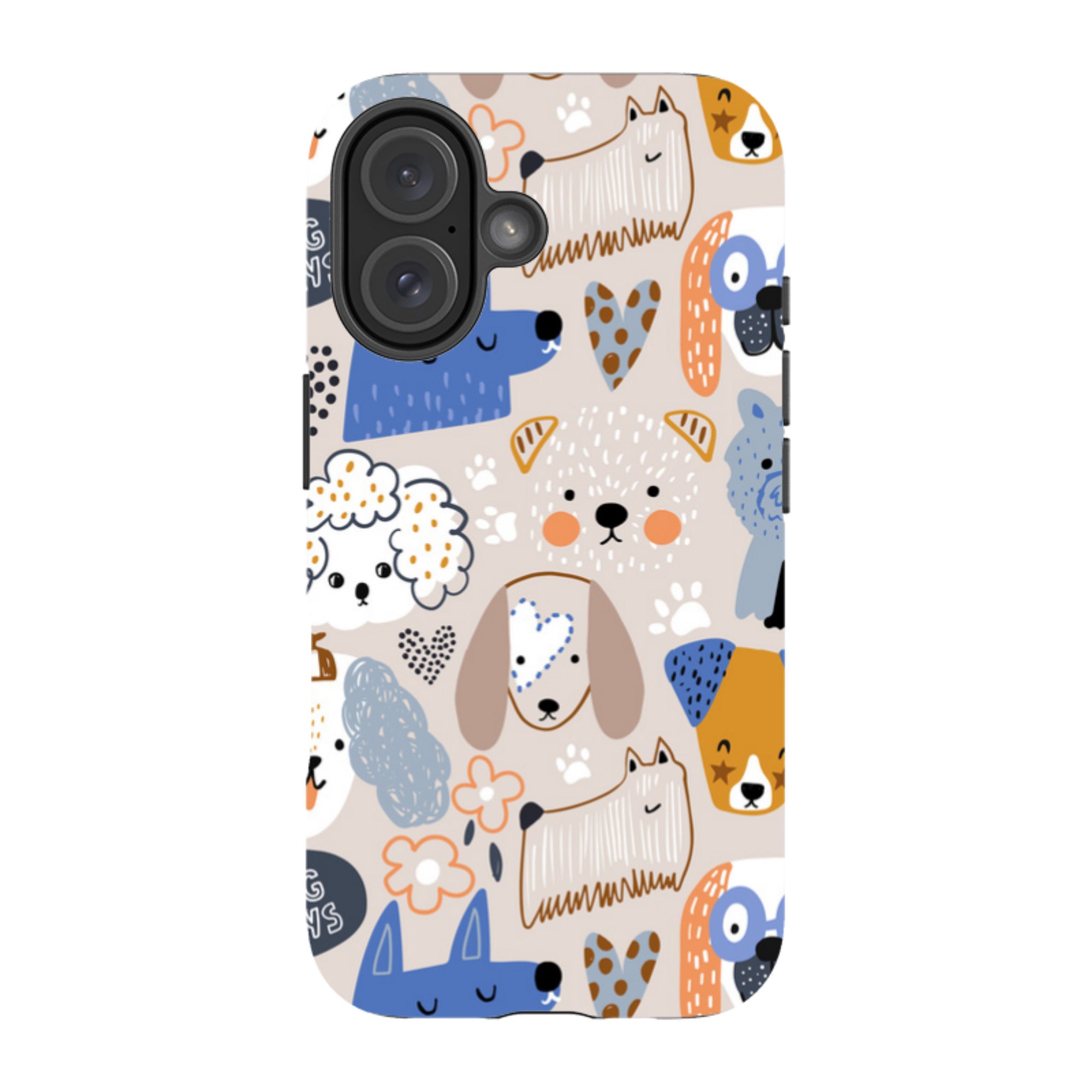 iPhone Tough Case - Love Dogs