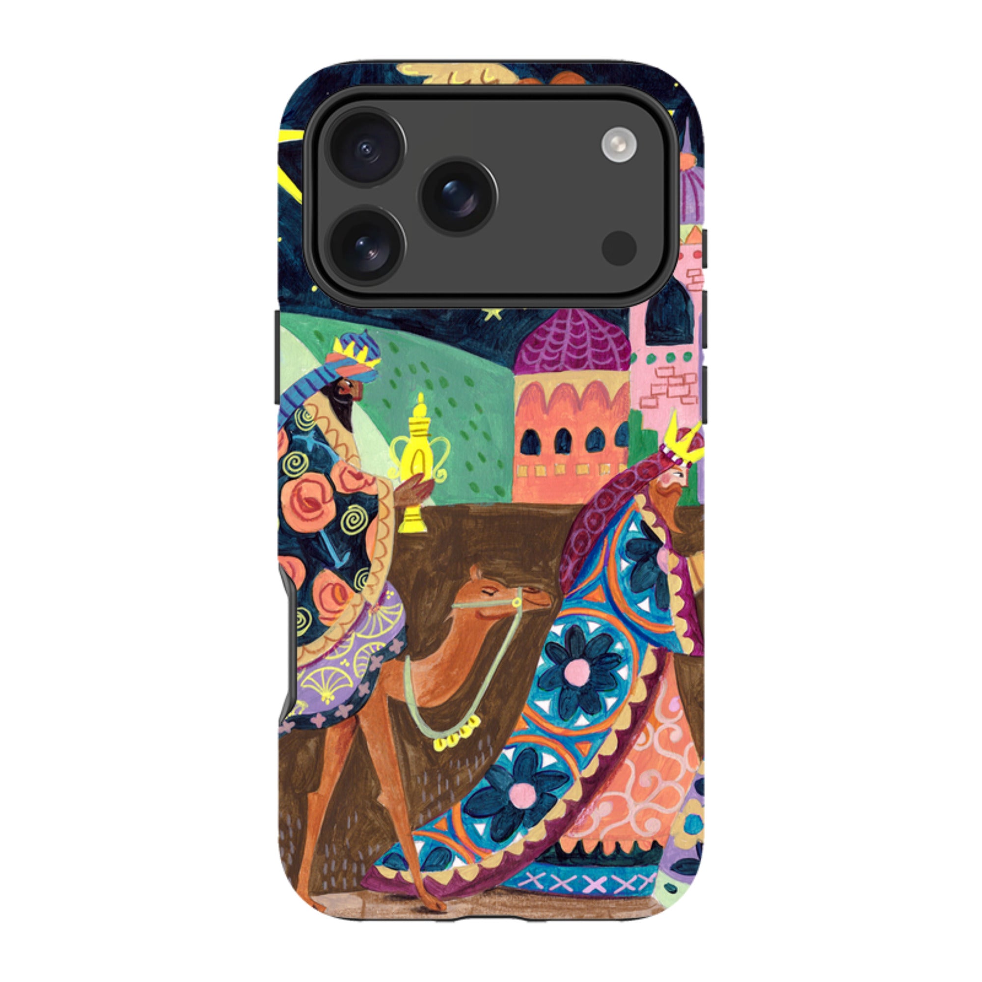 iPhone Tough Case - Wisemen By Caroline Bonne Muller