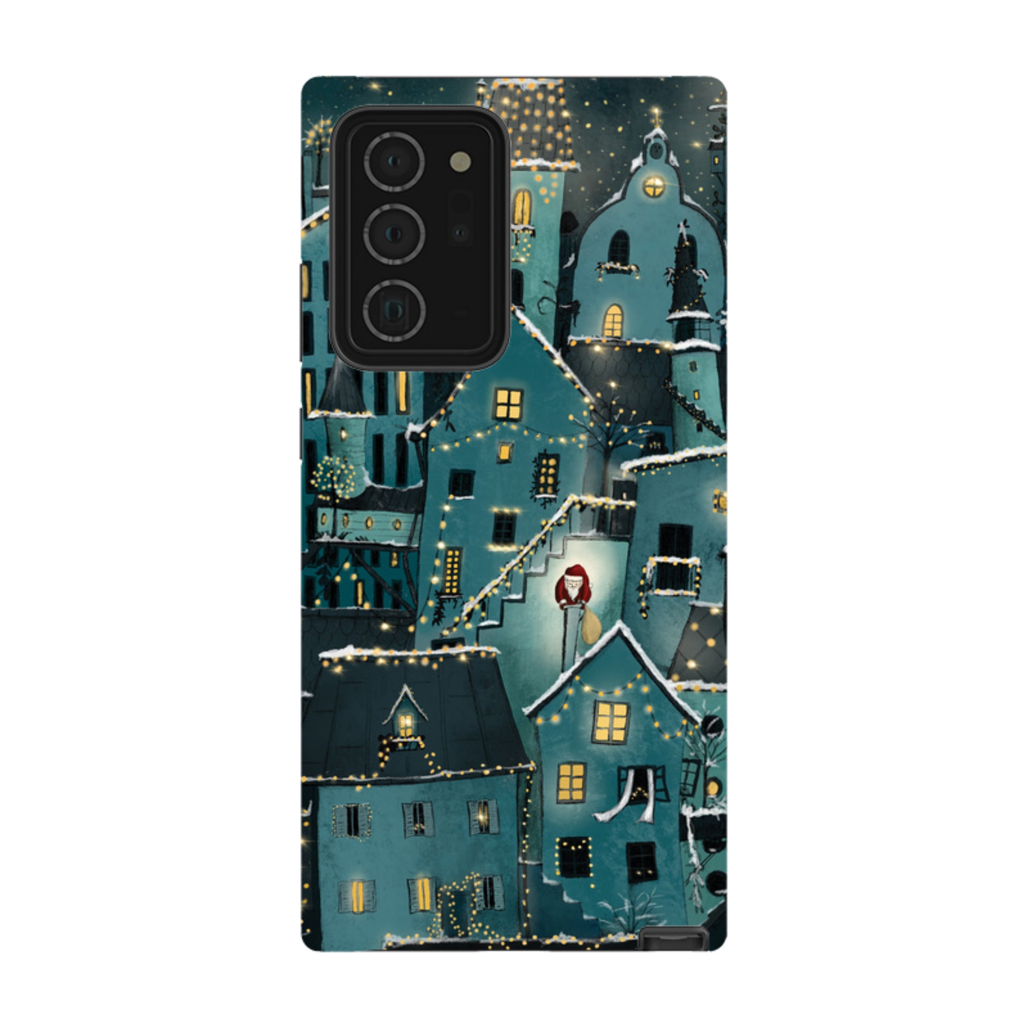 Samsung Tough Case - Citywinkles Blue By Maja Lindberg