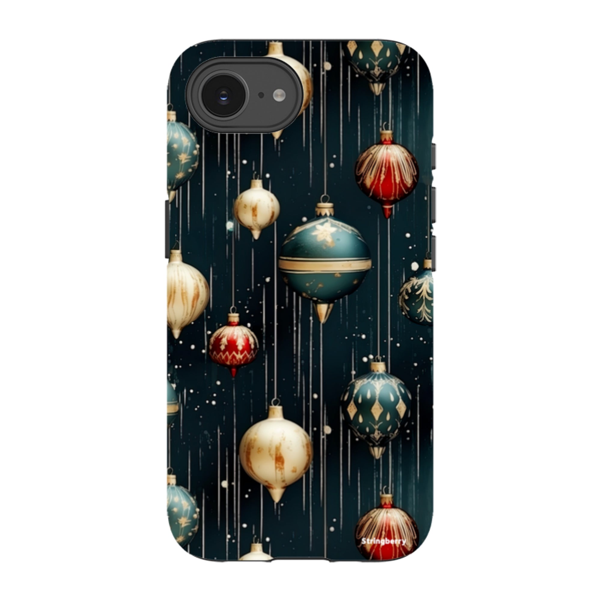 iPhone Tough Case - Christmas Baubles