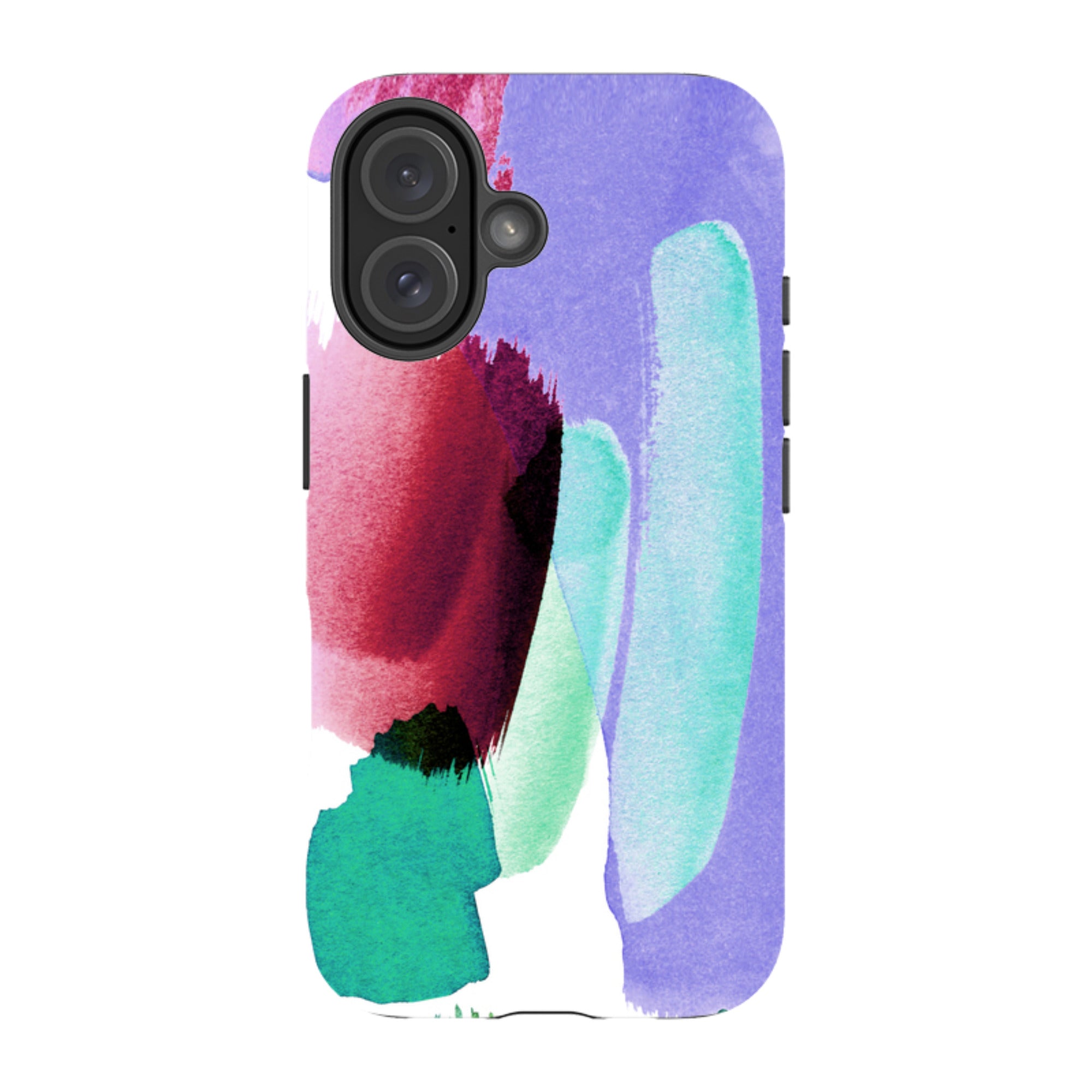 iPhone MagSafe Tough Case -  Watercolour Amethyst By Kitty Joseph