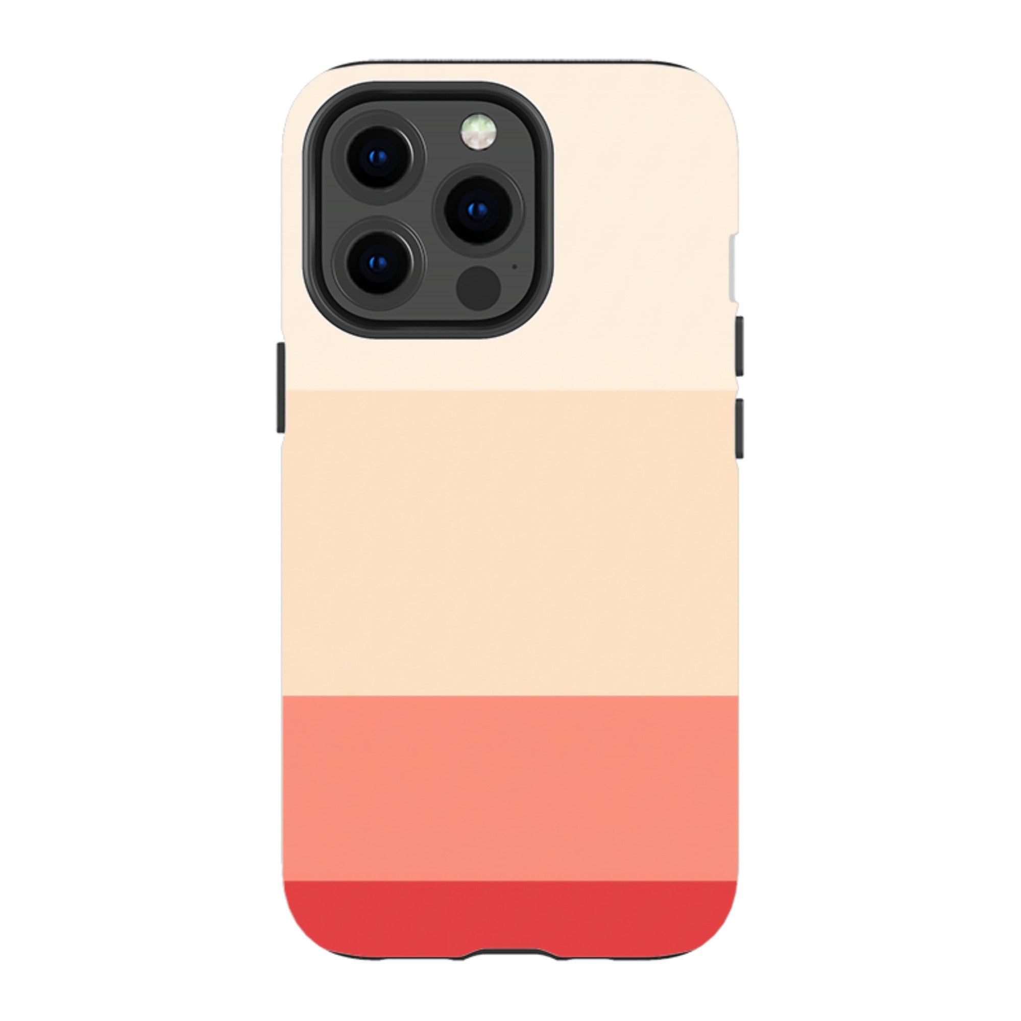 iPhone Tough Case - Crimson Red Gradient