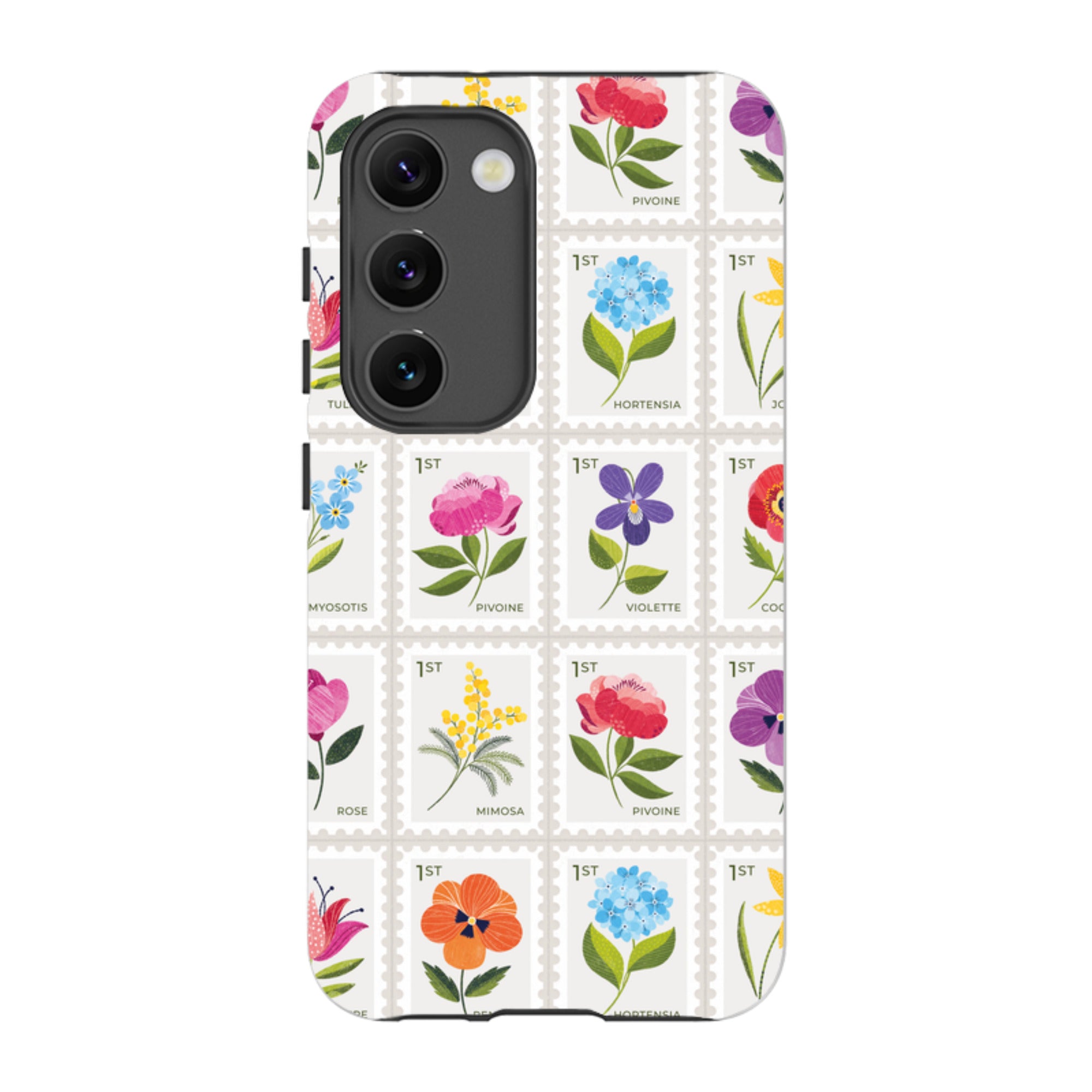 Samsung Tough Case - Floral Postage Stamps By Ali Brookes