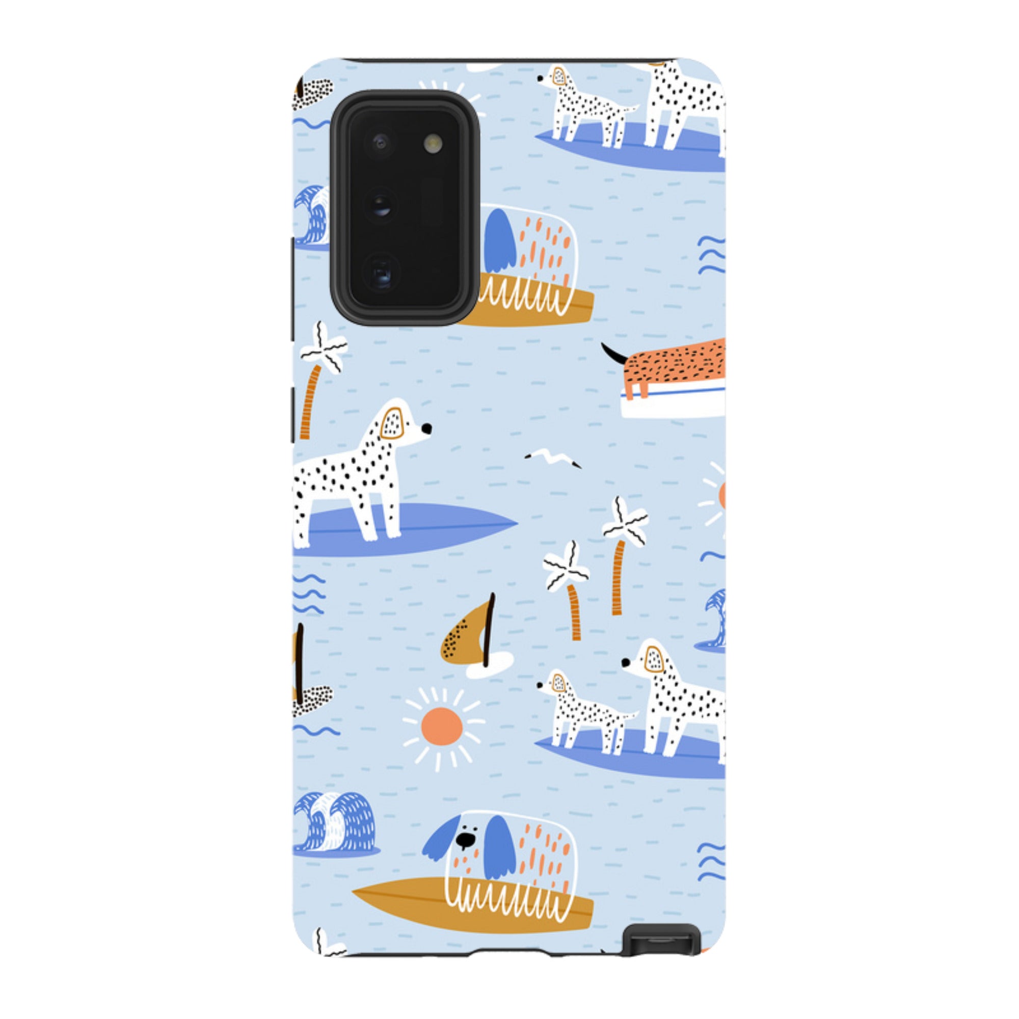 Samsung Tough Case - Surfing Dogs