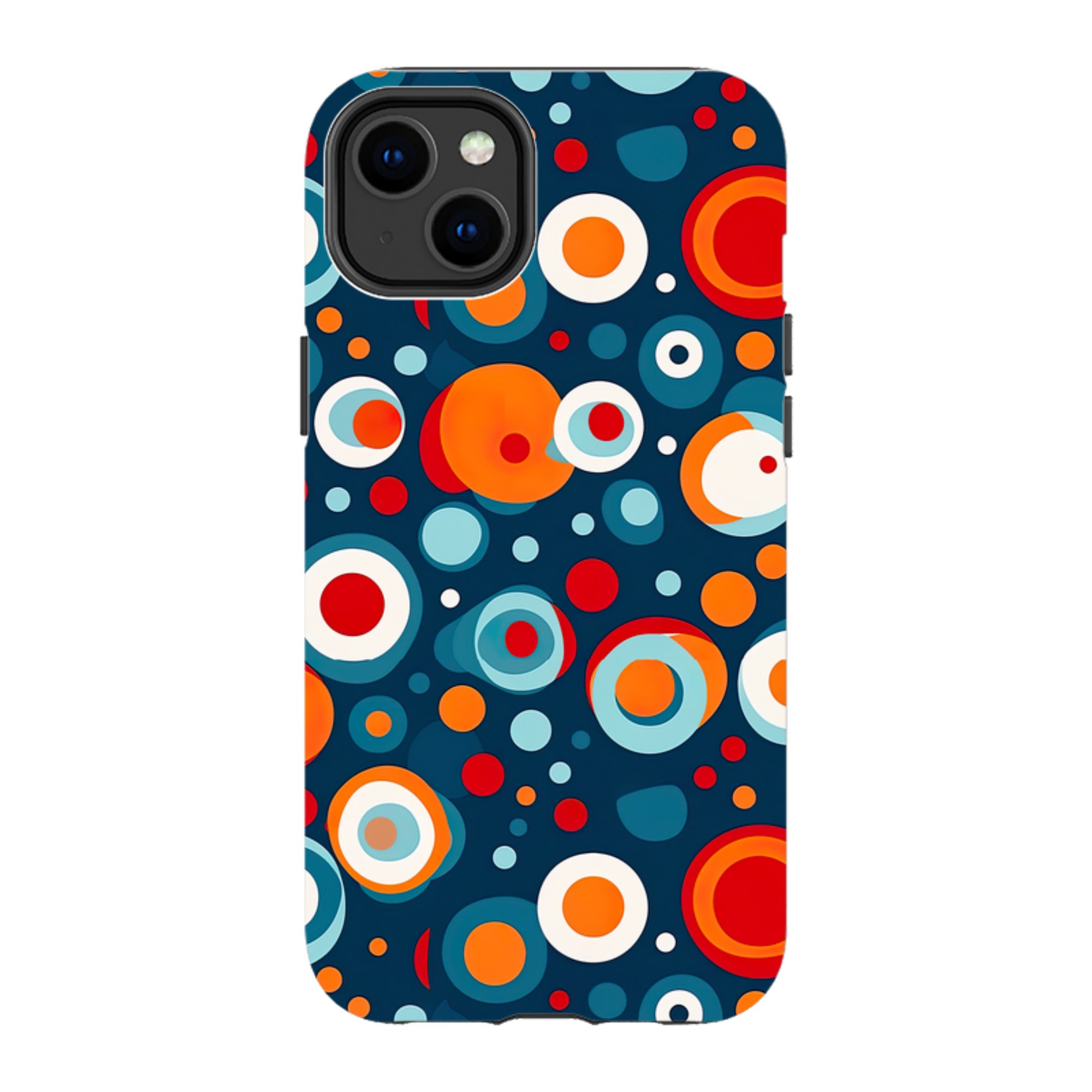 iPhone MagSafe Tough Case - Planet Polka