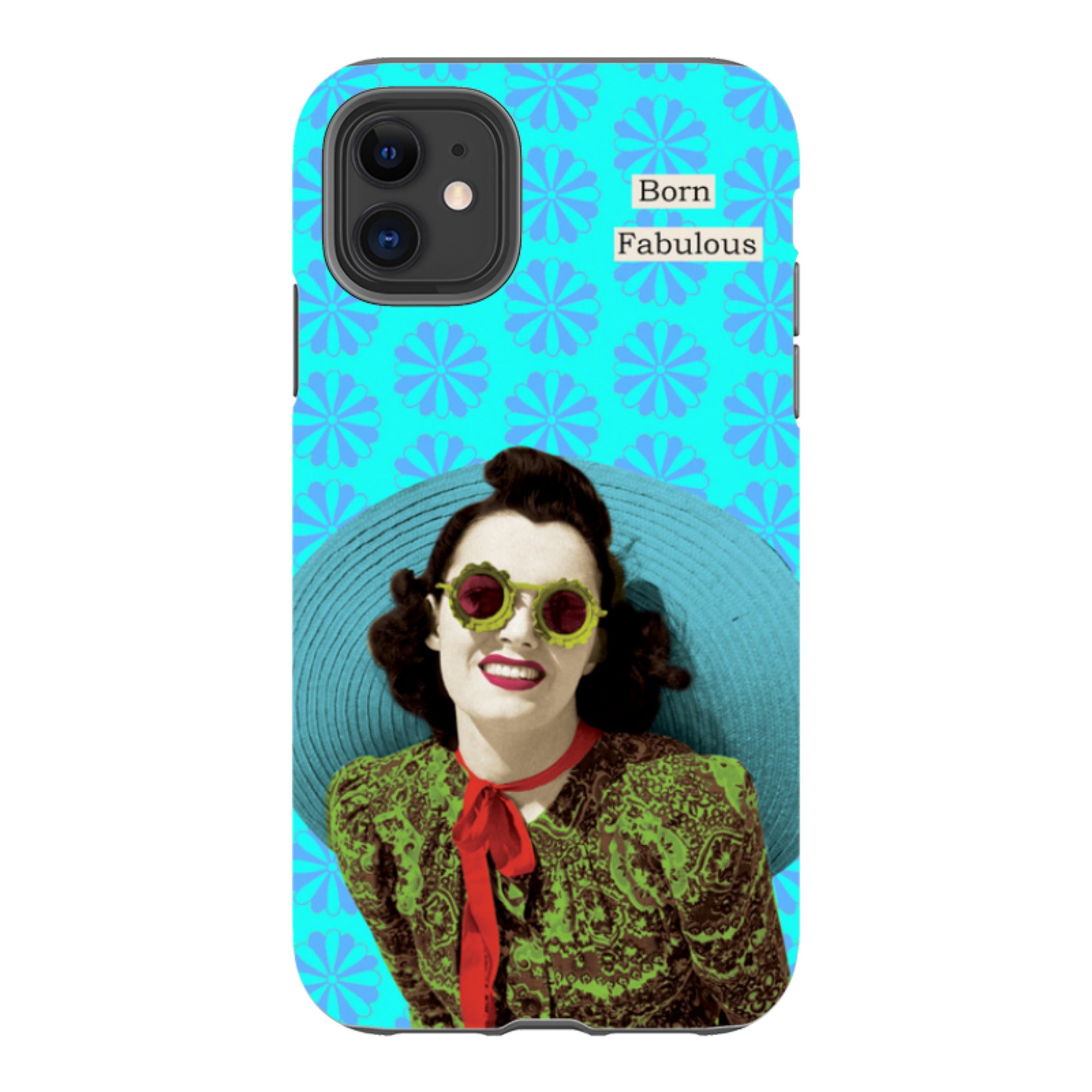 iPhone Tough Case - Born Fabulous By Clare Jordan