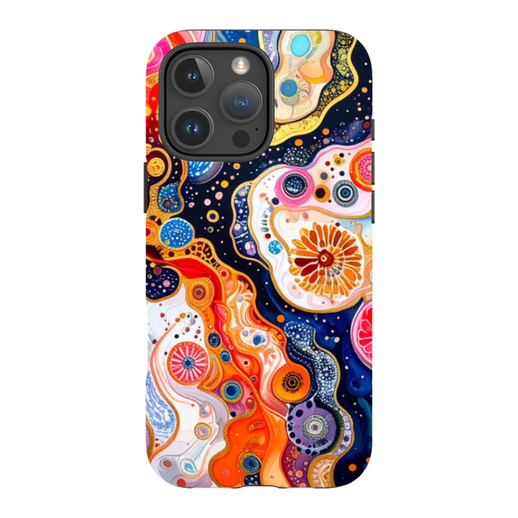 iPhone Tough Case - Cloud Marble