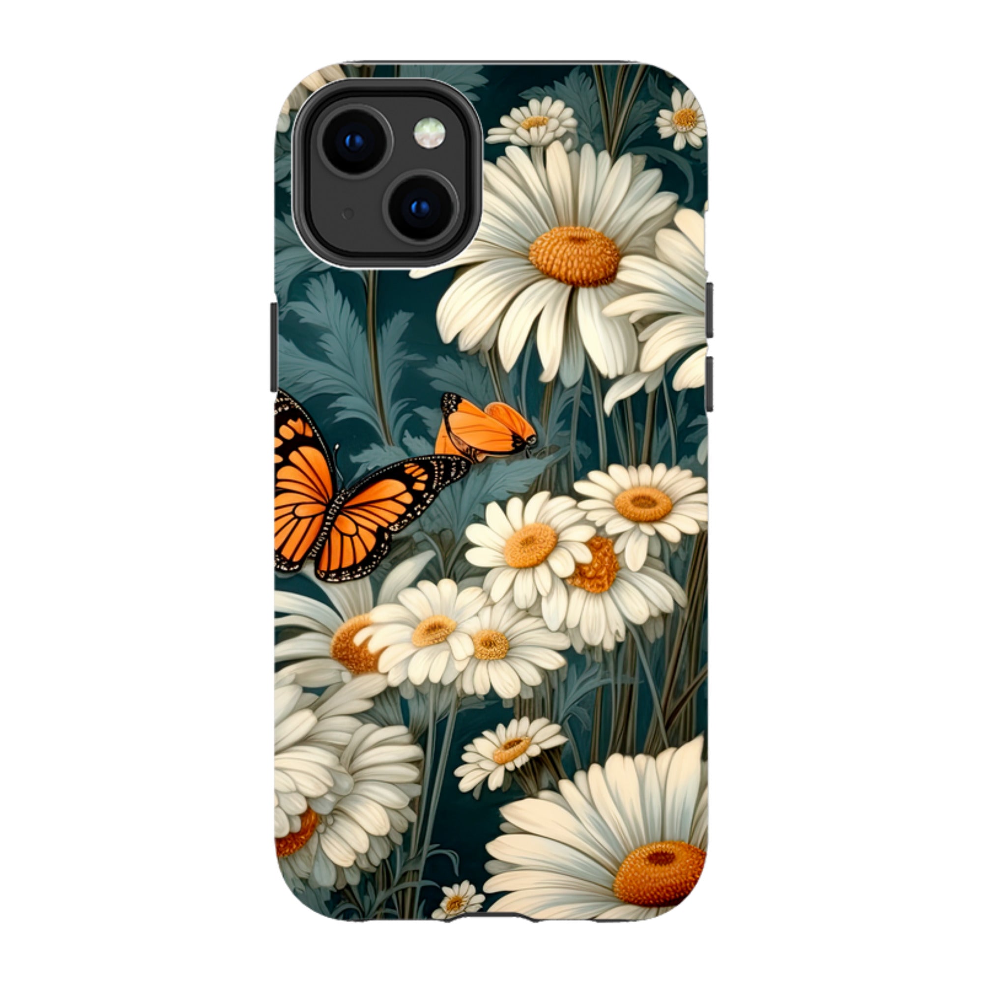 iPhone Case - Butterfly Daisies II