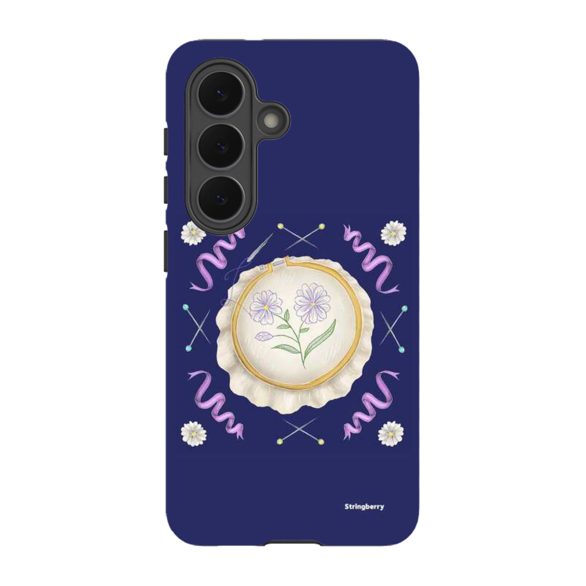 Samsung Tough Case - Daisy Needlework By Catherine Rowe
