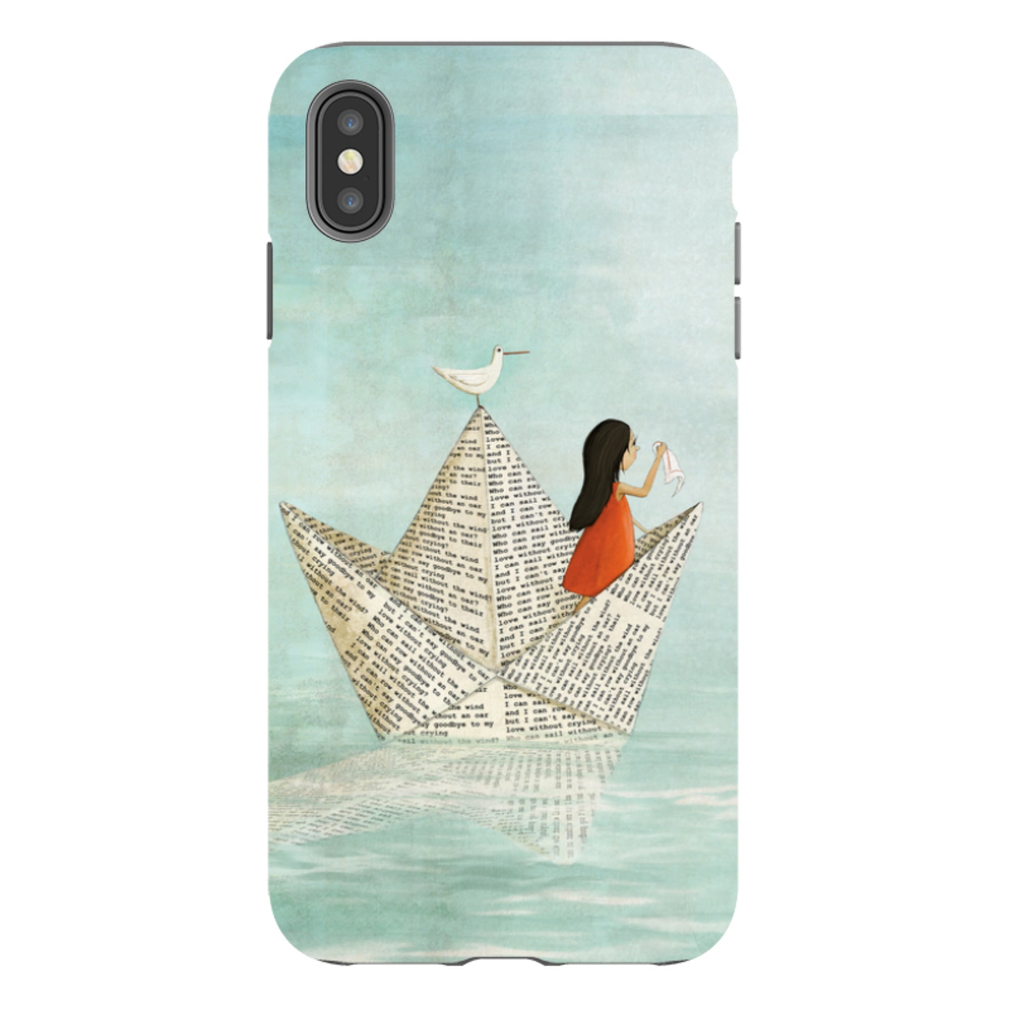 iPhone Tough Case - Sail Without A Wind By Maja Lindberg