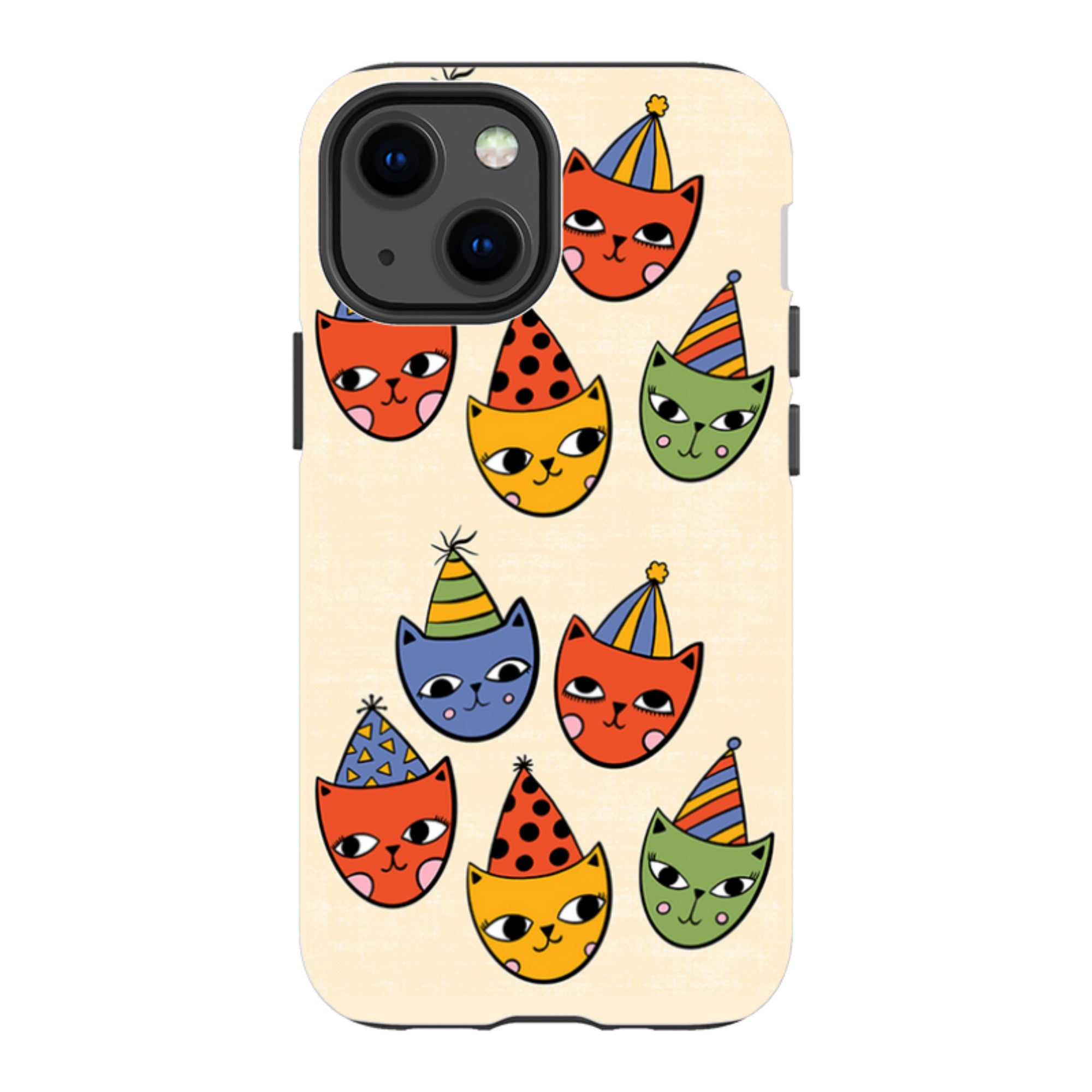 iPhone Tough Case - Happy Cats By Suzy Taylor