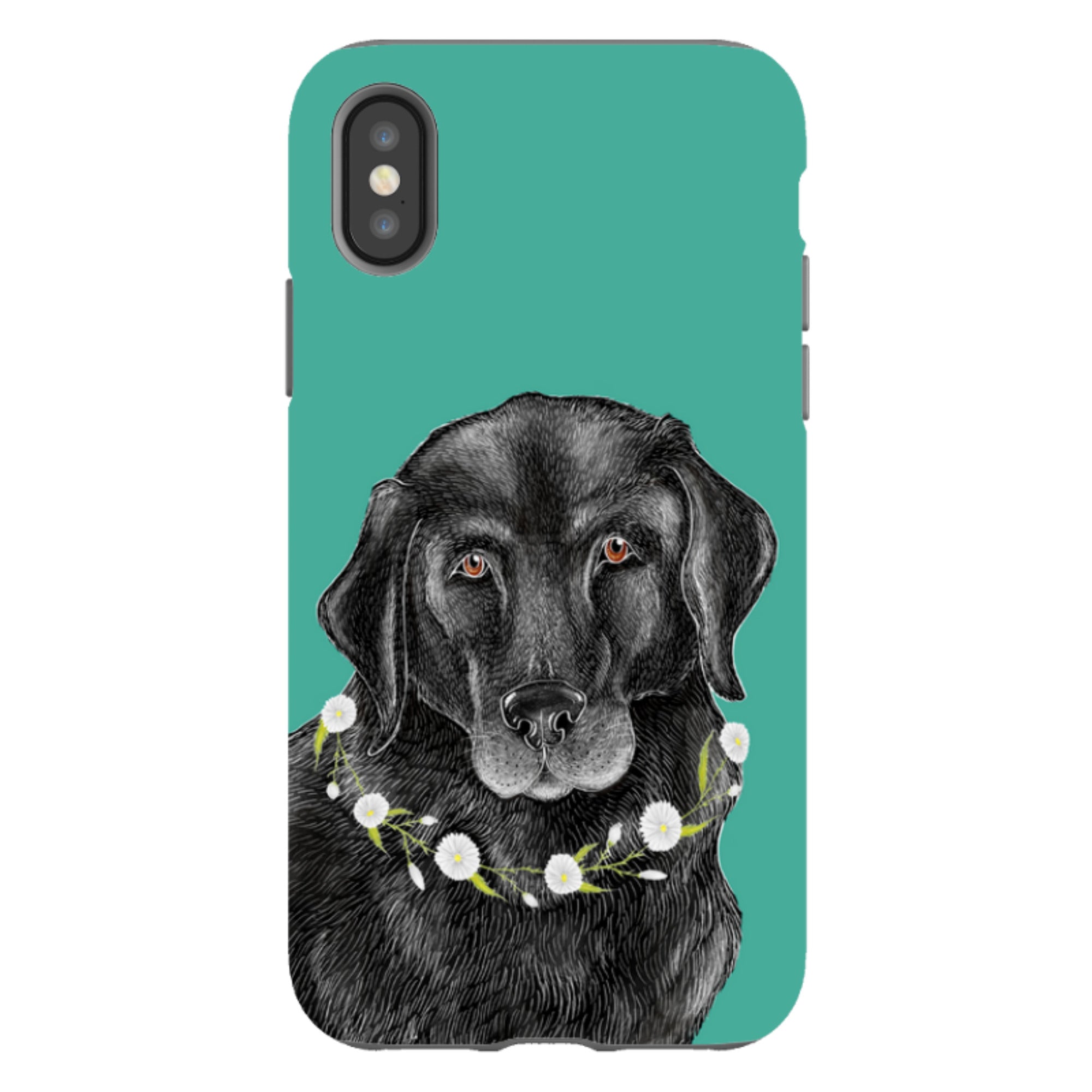 iPhone Tough Case - Labrador By Catherine Rowe