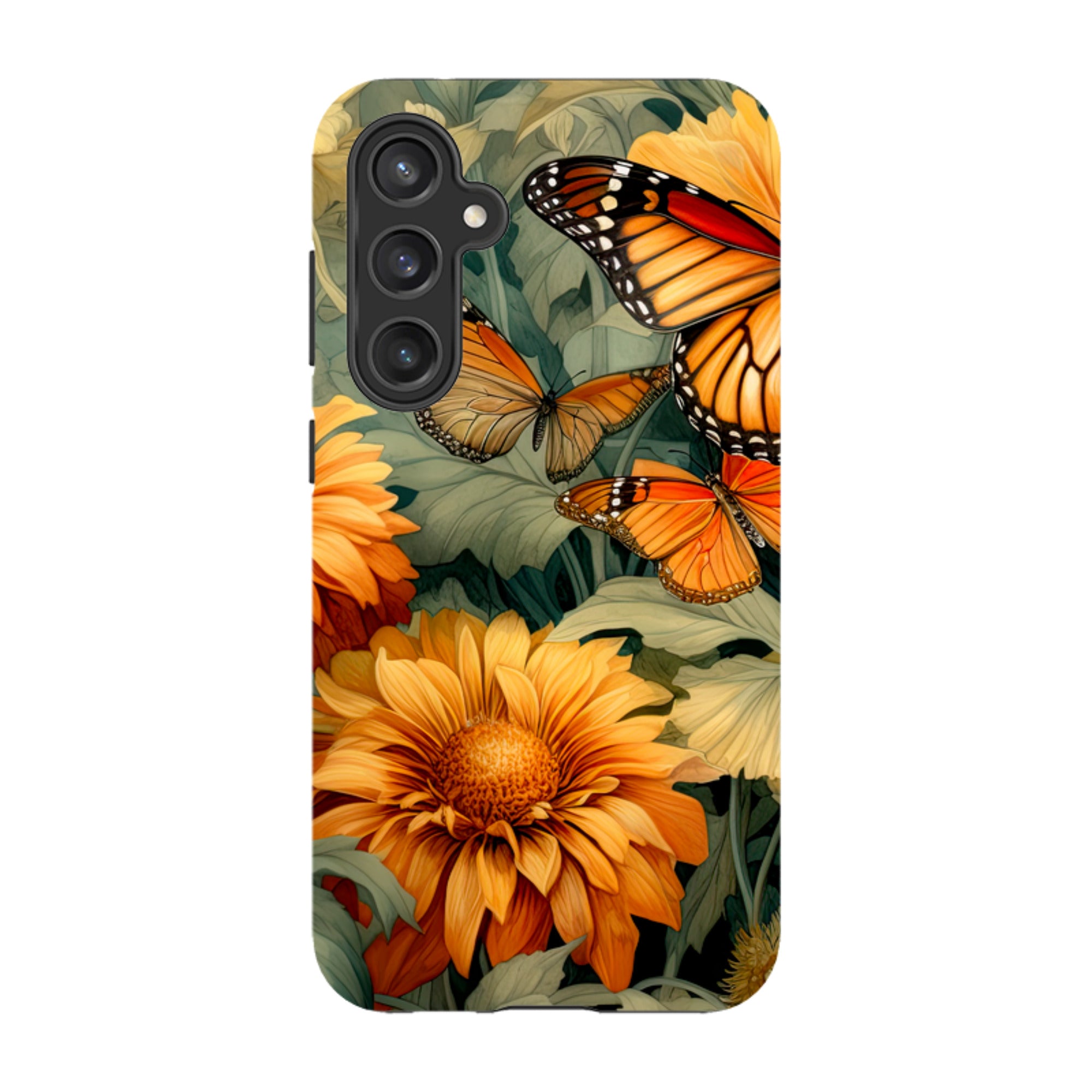 Samsung Tough Case - Butterfly Daisies V