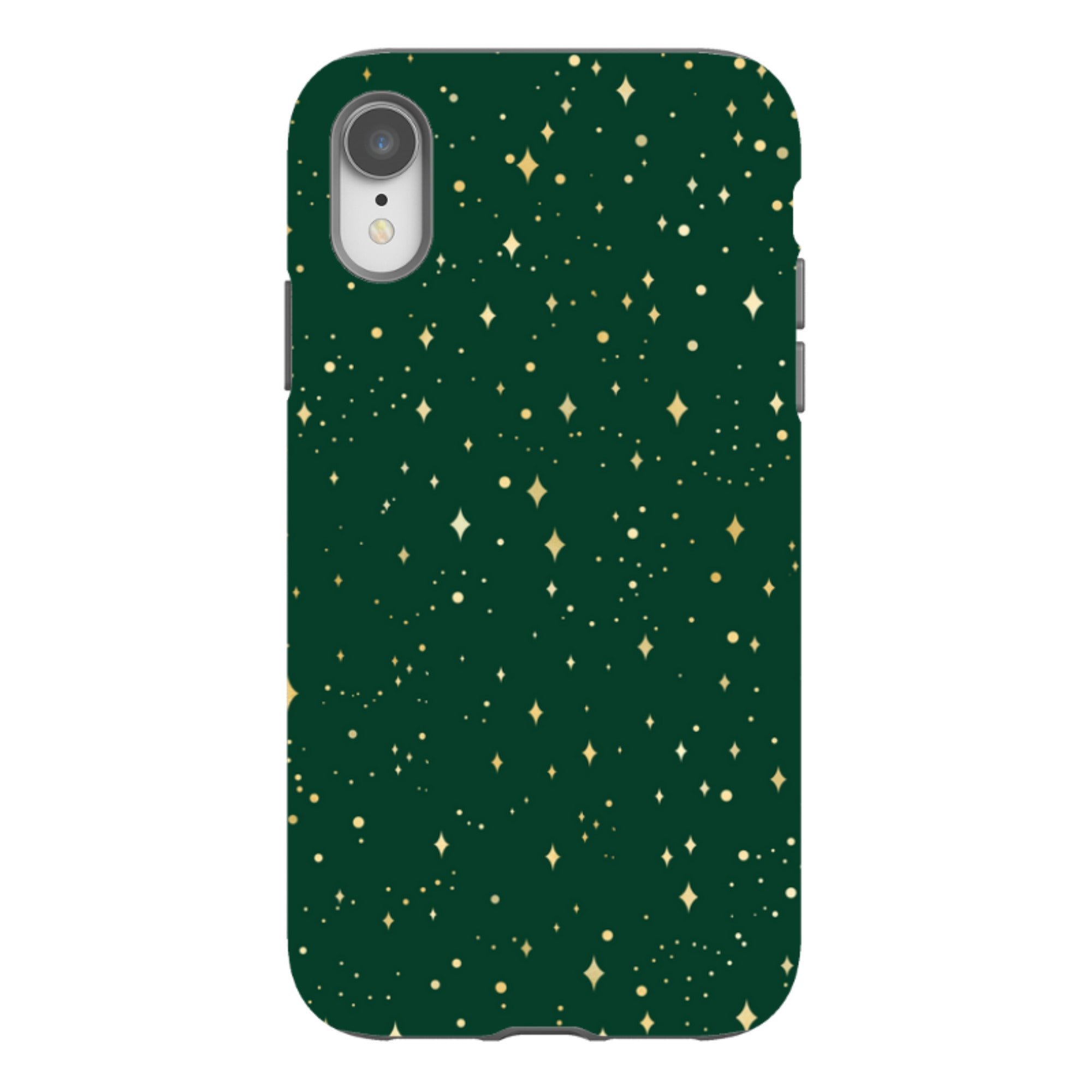 iPhone Tough Case - Forest Green Cosmos