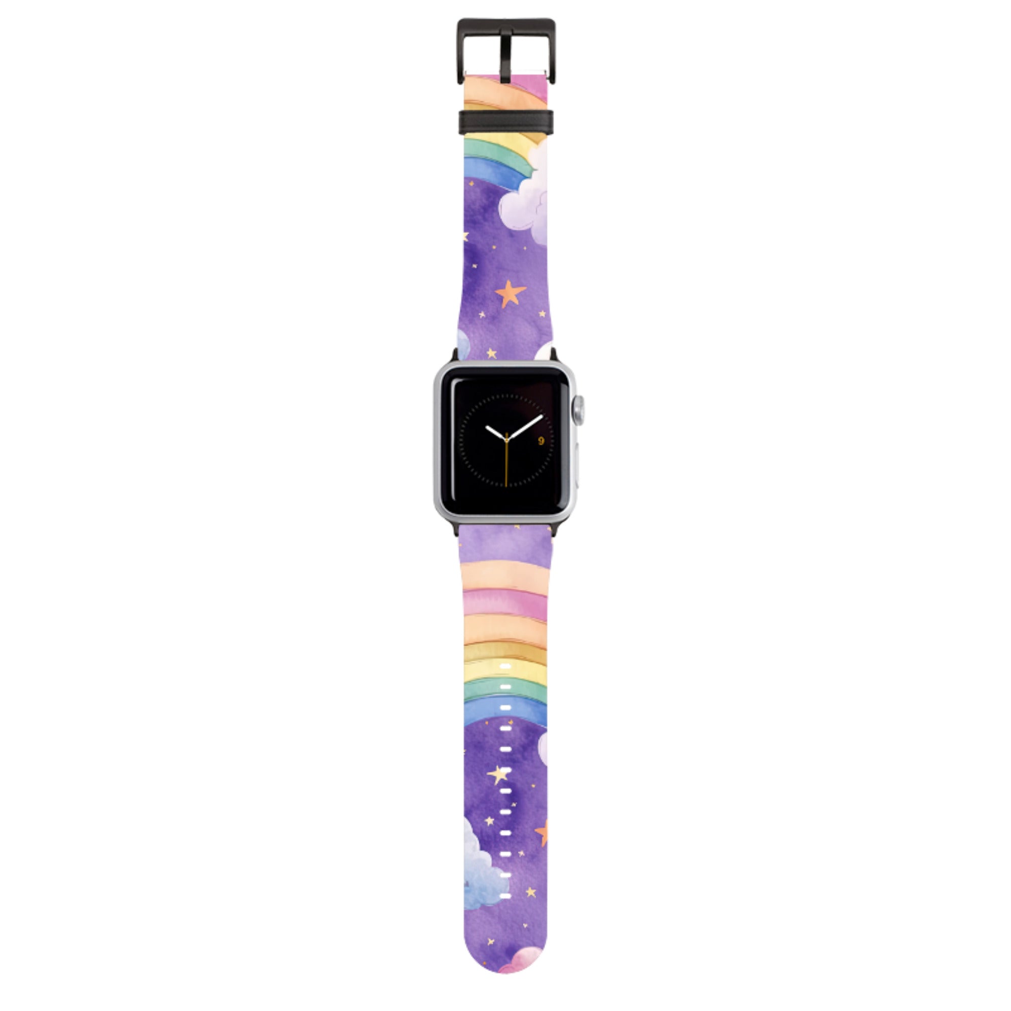 Rainbow Clouds Apple Watch Strap