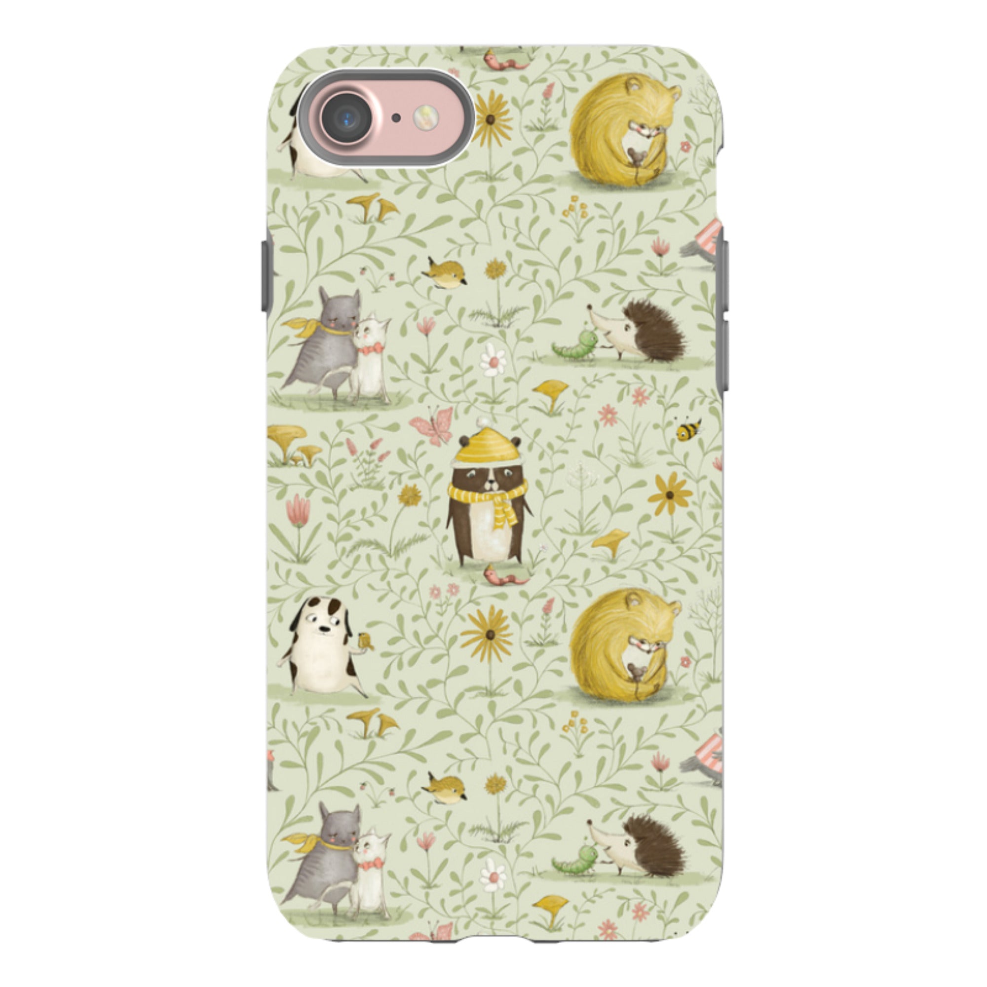 iPhone Tough Case - Animal Meetings By Maja Lindberg