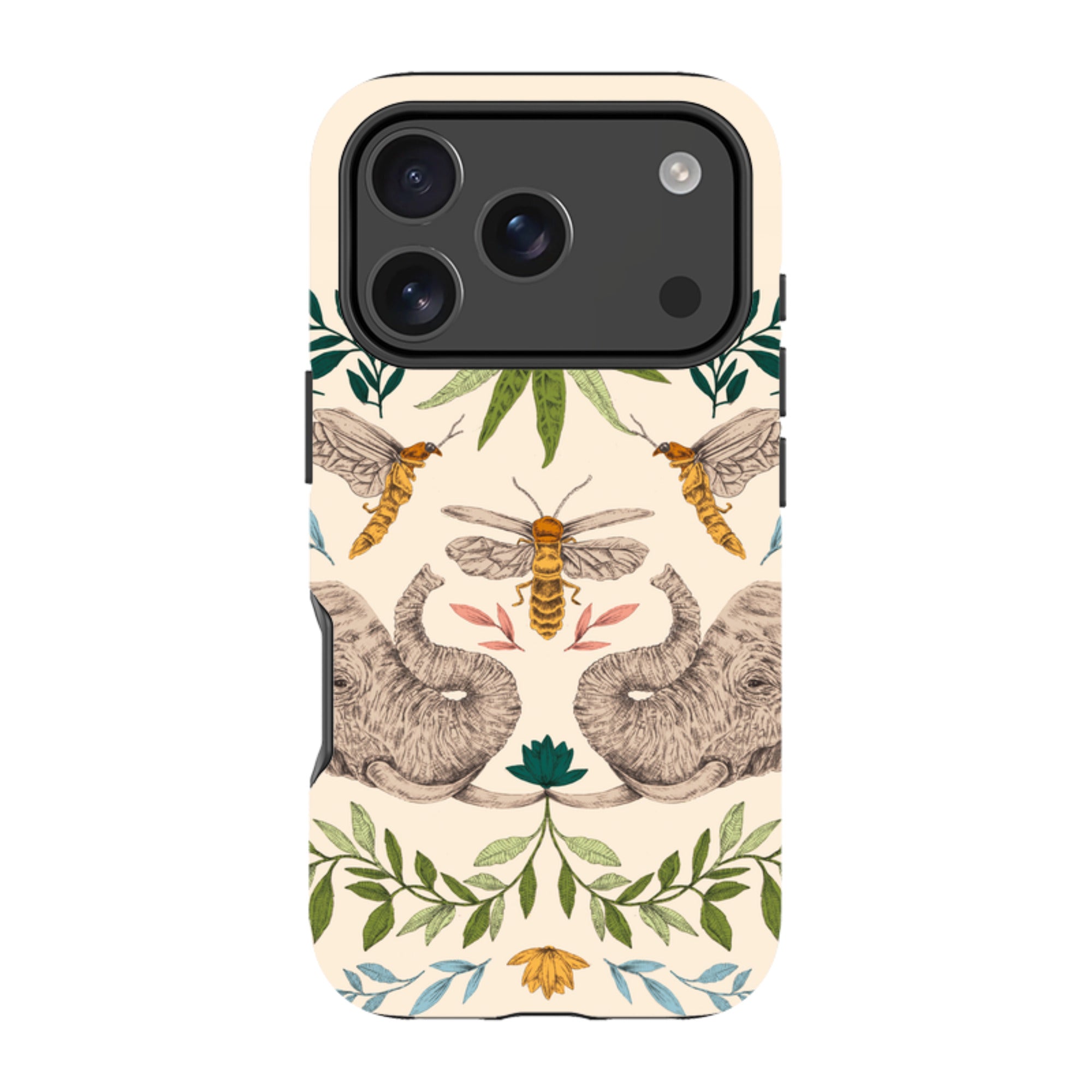 iPhone MagSafe Tough Case -  Elephant Firefly By Jade Mosinski