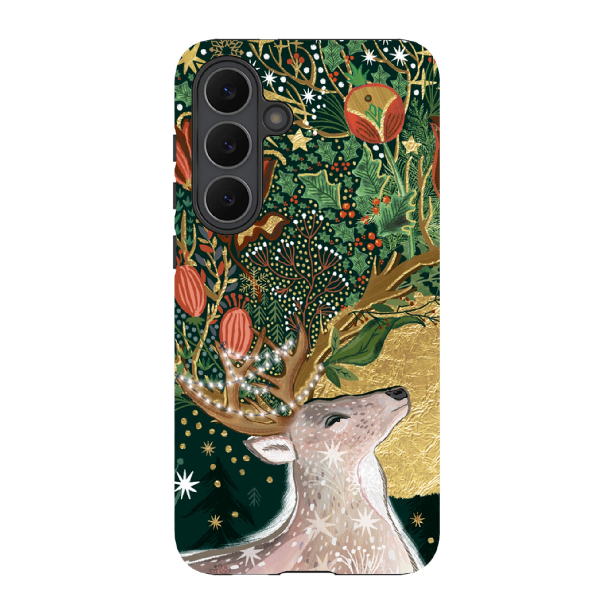 Samsung Tough Case - Winter Deer I By Emma Frances Grant