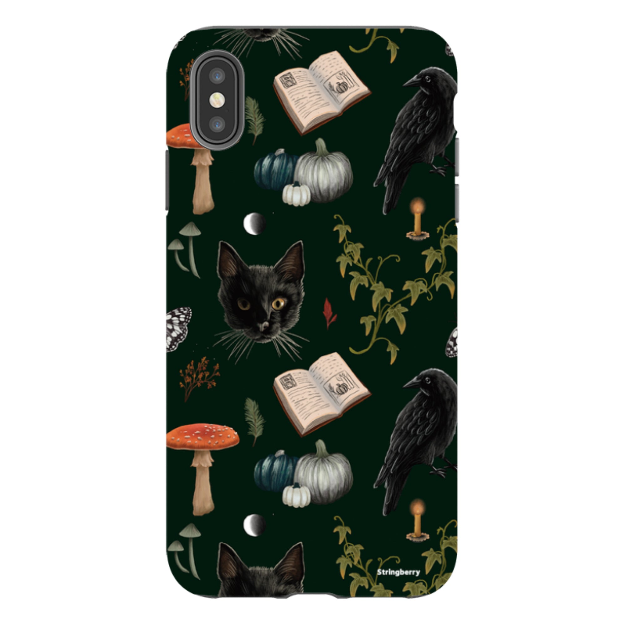iPhone Tough Case - Halloween Pattern I By Anna Stead