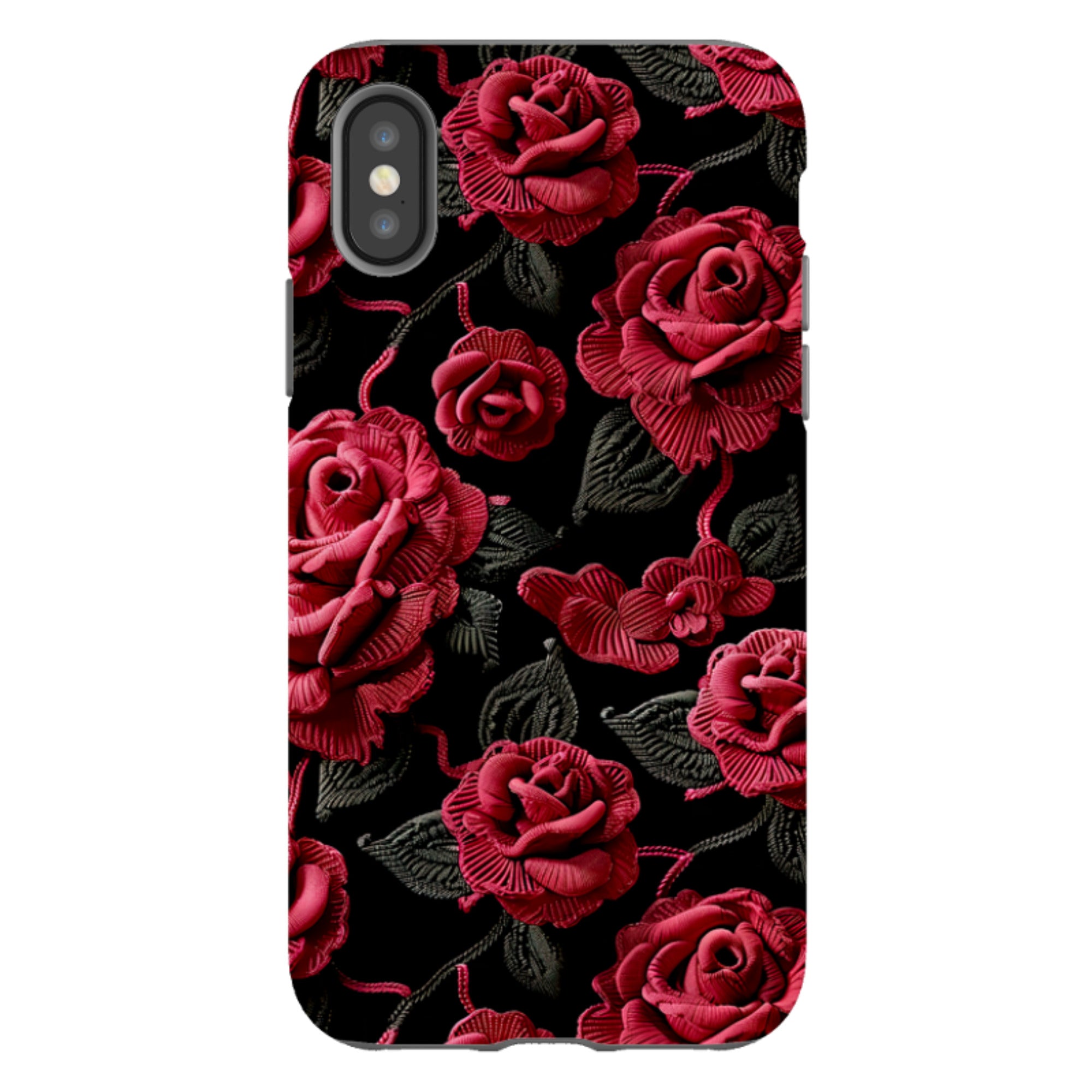 iPhone Case - Dark Roses