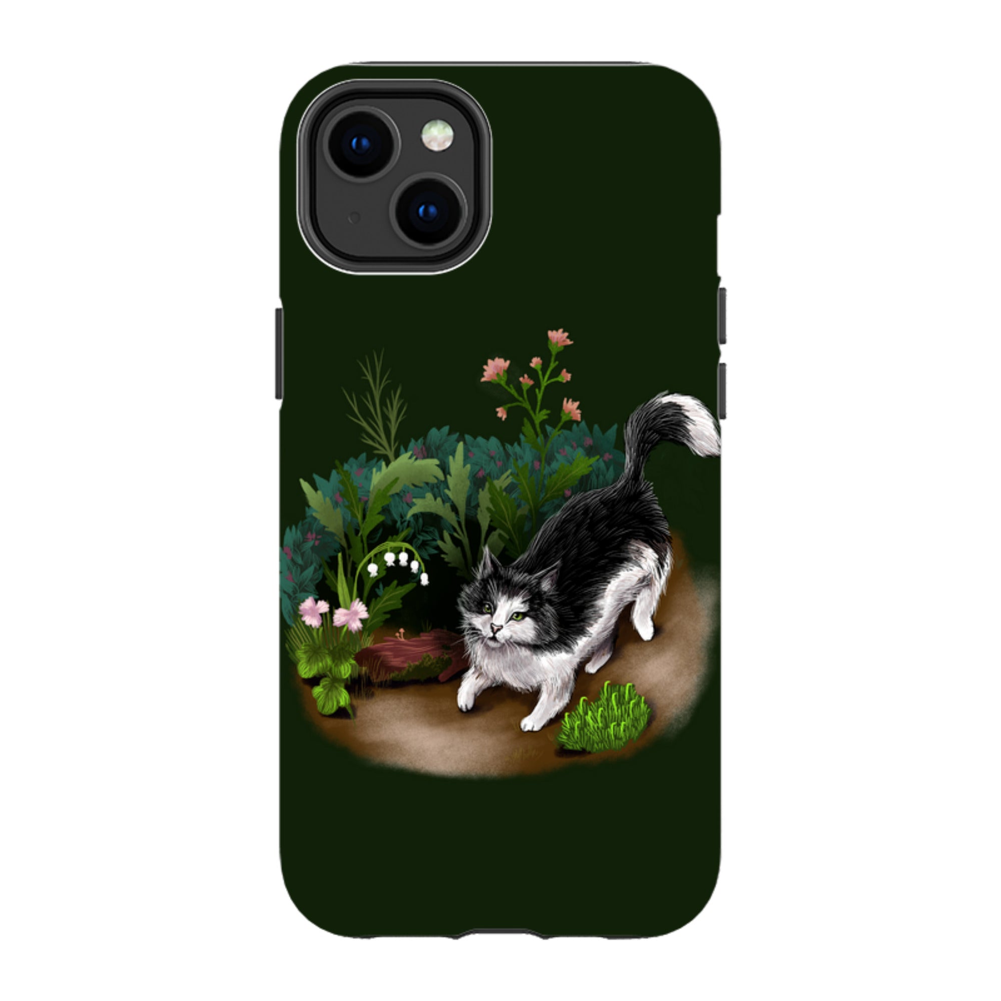 iPhone MagSafe Tough Case -  Munchkin Cat By Anna Stead
