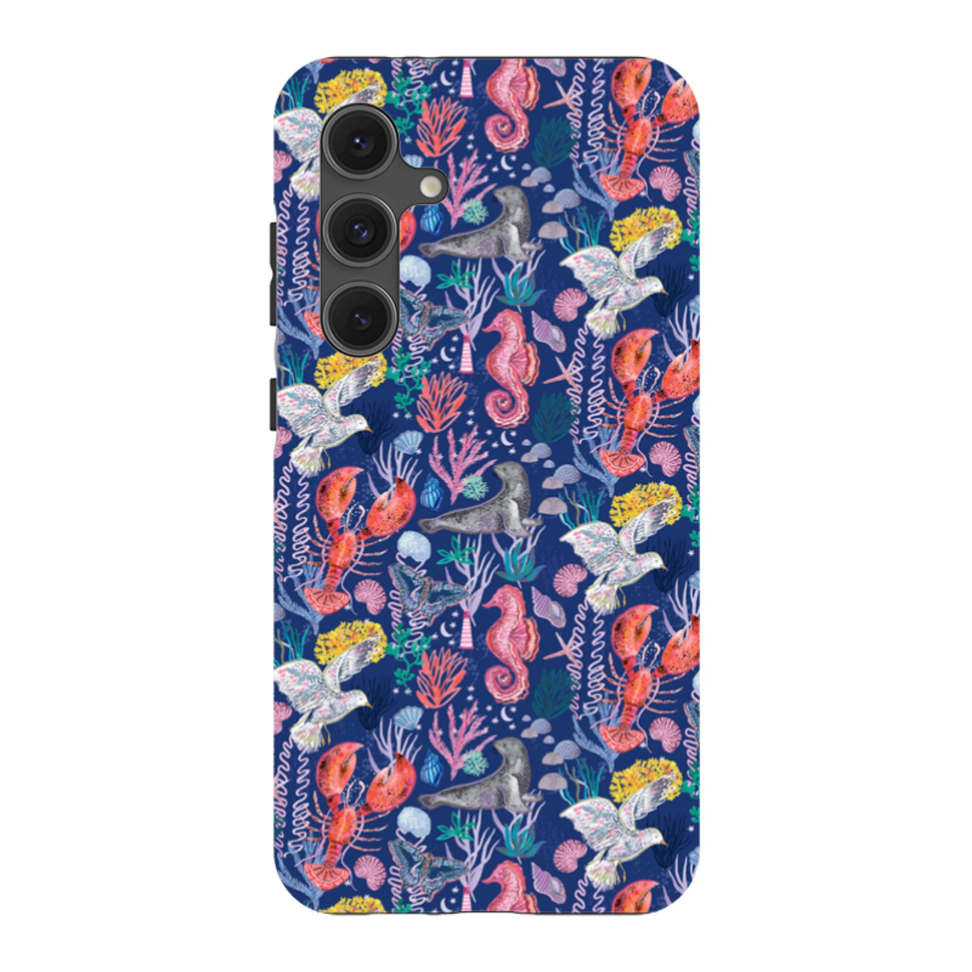 Samsung Tough  Case - Coastline Pattern C By Emma Frances Grant