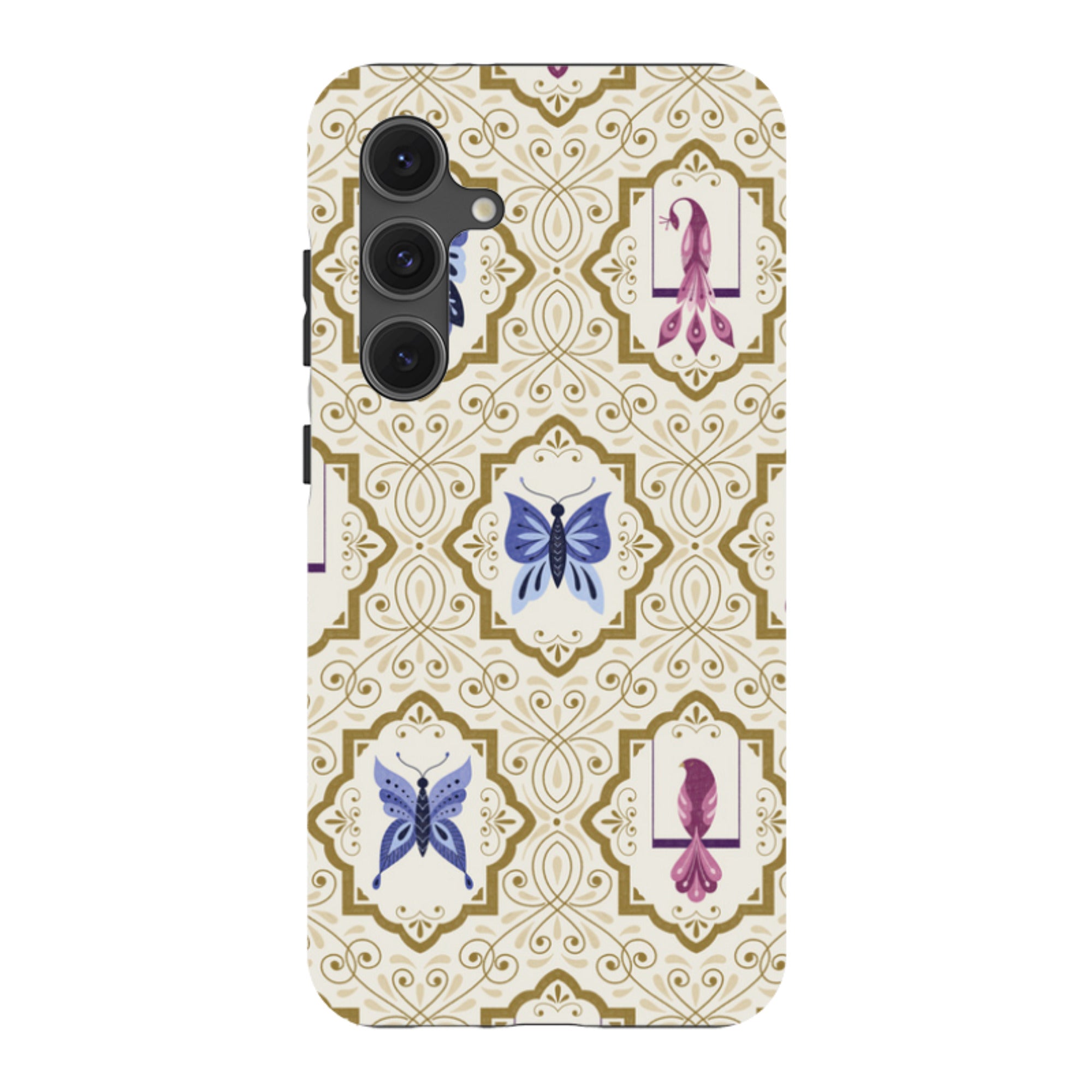 Samsung Tough Case - Wingframes Ivory By Jenny Zemanek
