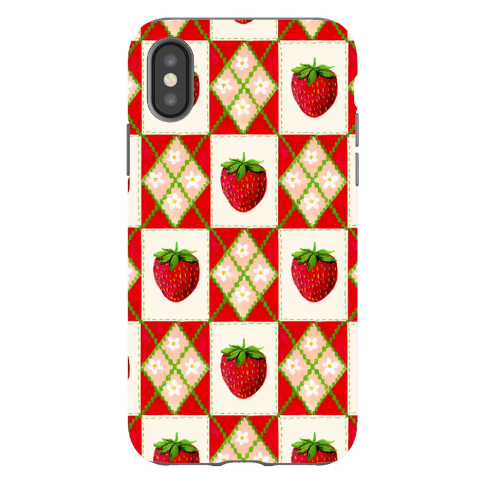 iPhone Case - Strawberries II By Abby Jacobs