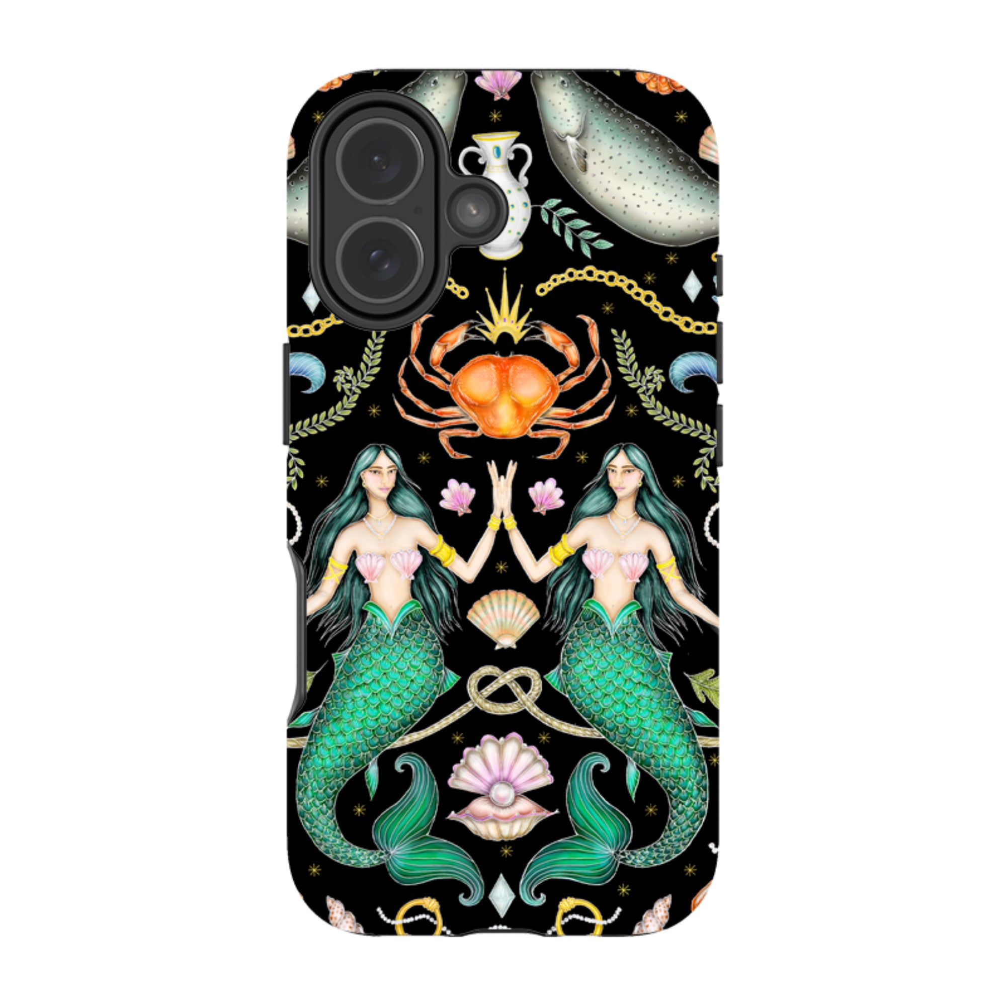 iPhone Tough Case - Tritons Treasure By Catherine Rowe