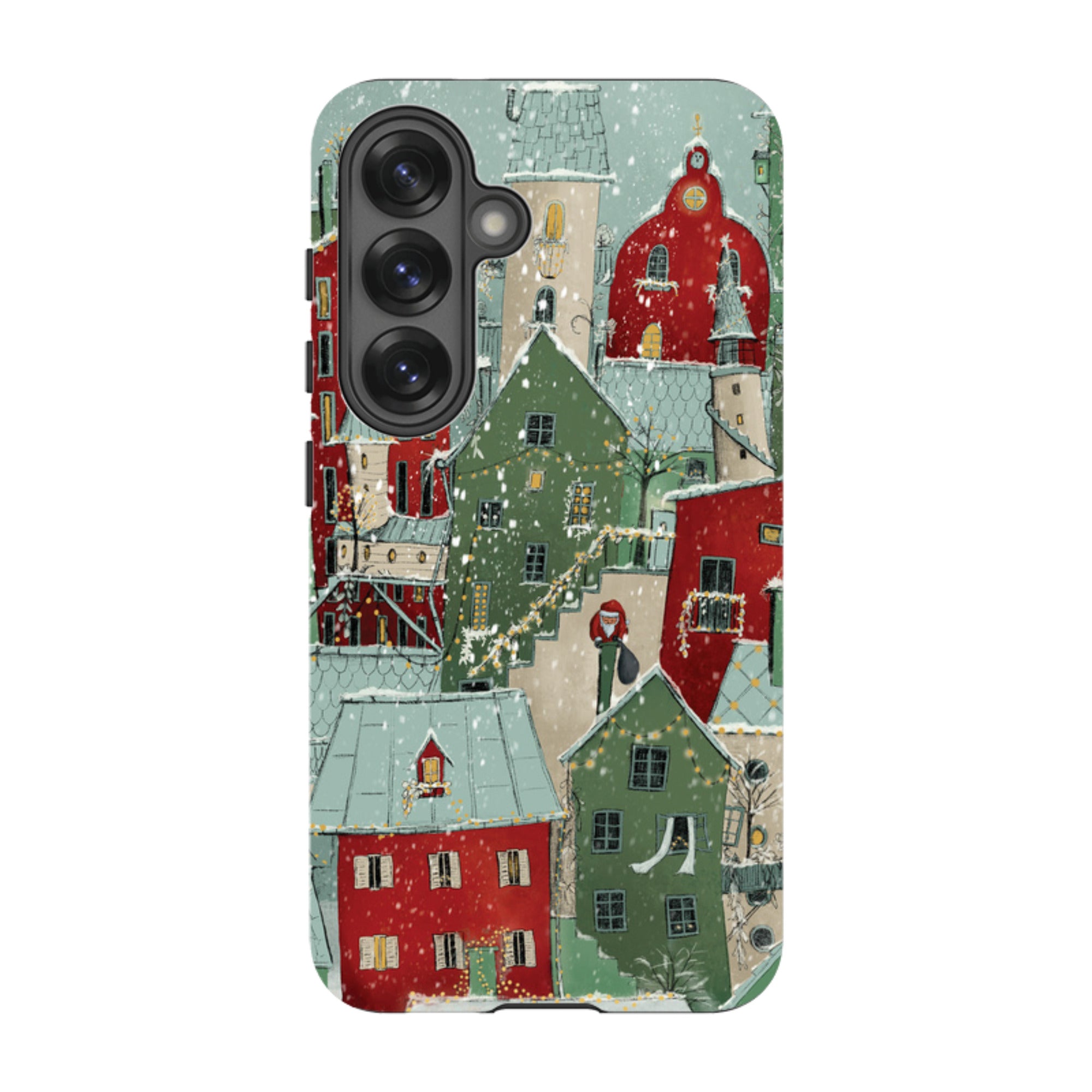 Samsung Tough Case - Citywinkles Red By Maja Lindberg
