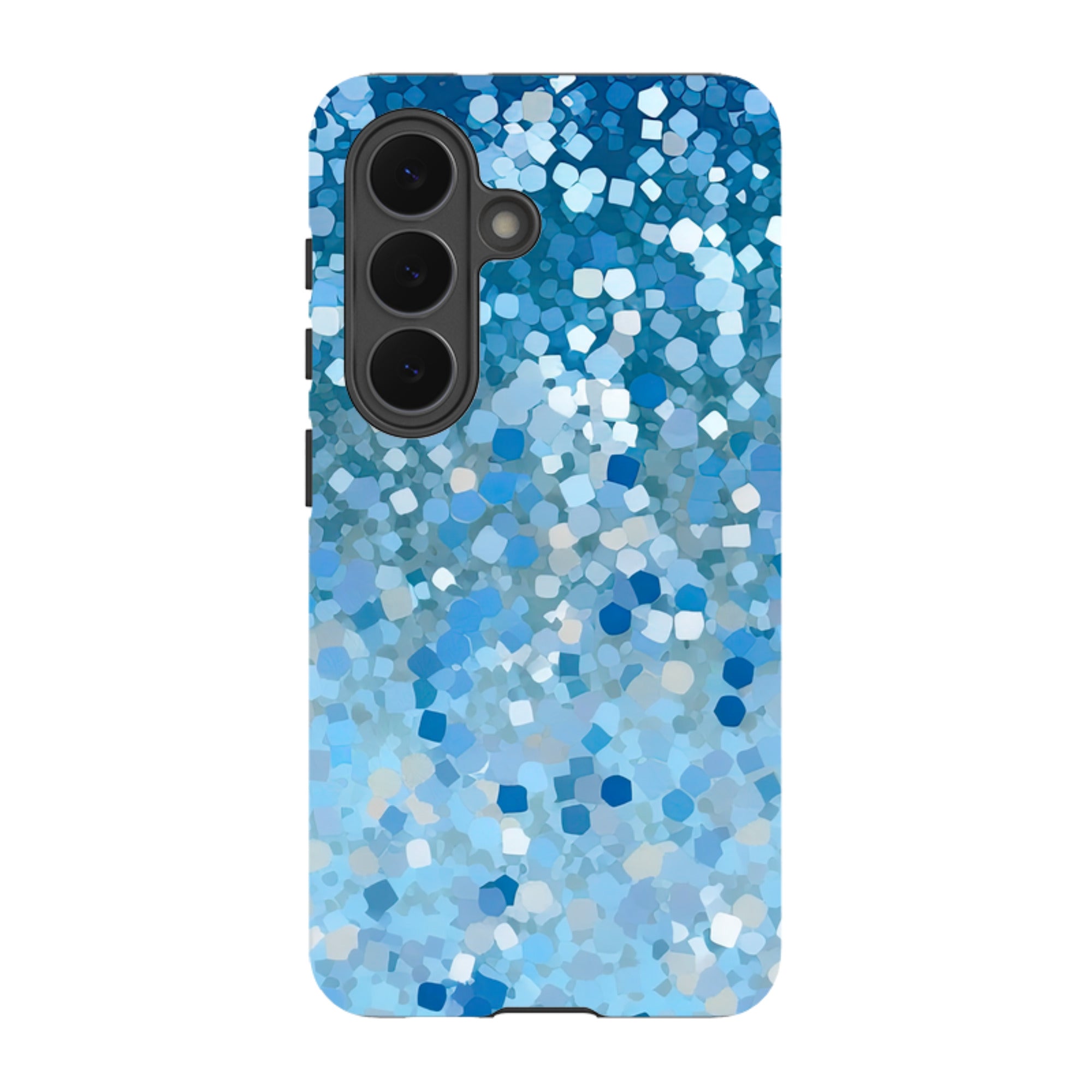 Samsung Tough Case - Blue Glitter II (Case Does Not Glitter)